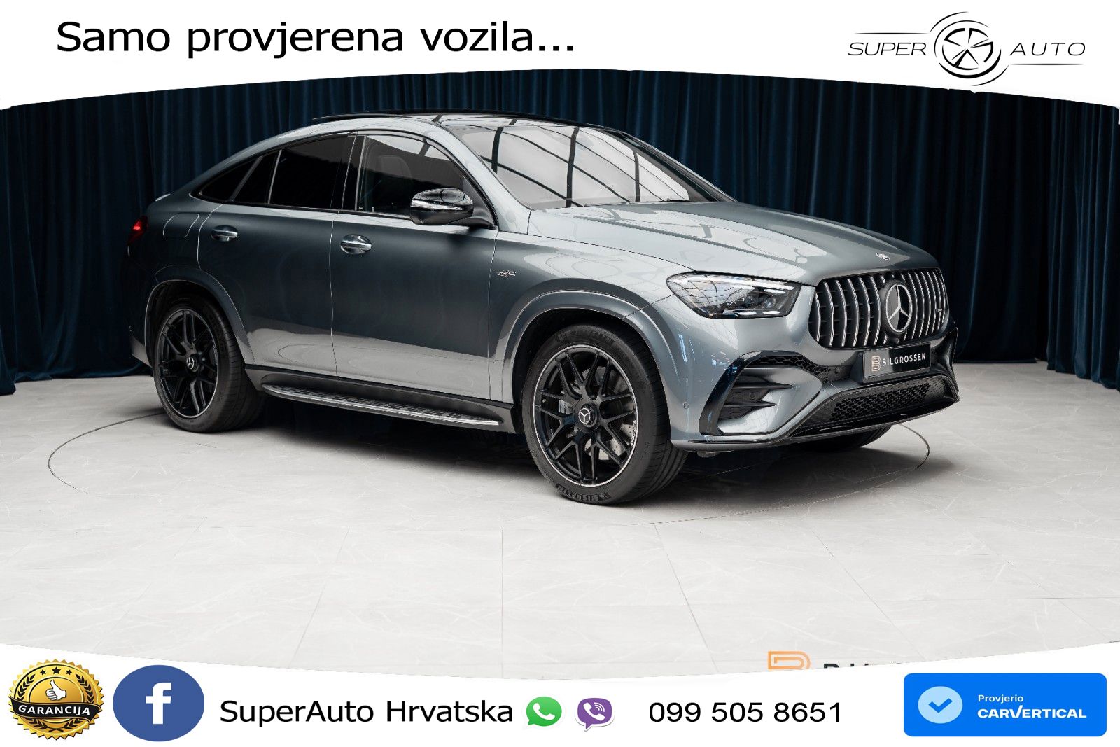 Mercedes AMG GLE Coupe 53 (435 KS) EQ Boost 4MATIC+ AMG SPEEDSHIFT TCT 9G