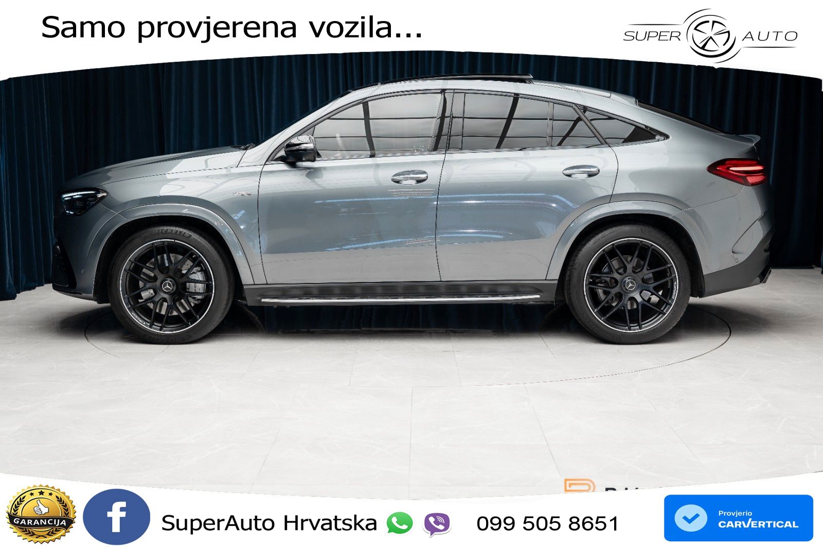 Mercedes AMG GLE Coupe 53 (435 KS) EQ Boost 4MATIC+ AMG SPEEDSHIFT TCT 9G