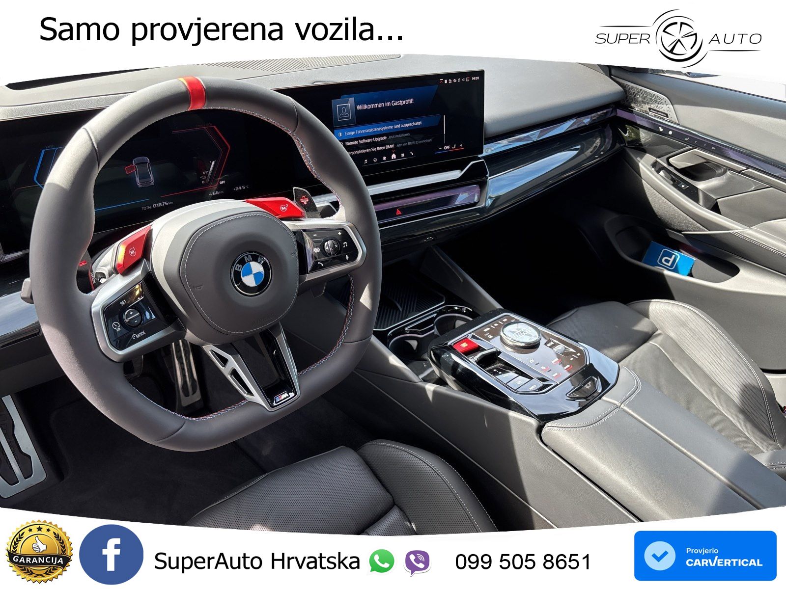 BMW M5 4.4 V8 (727 KS) xDrive Steptronic ACC+GR SJED+360+PANO