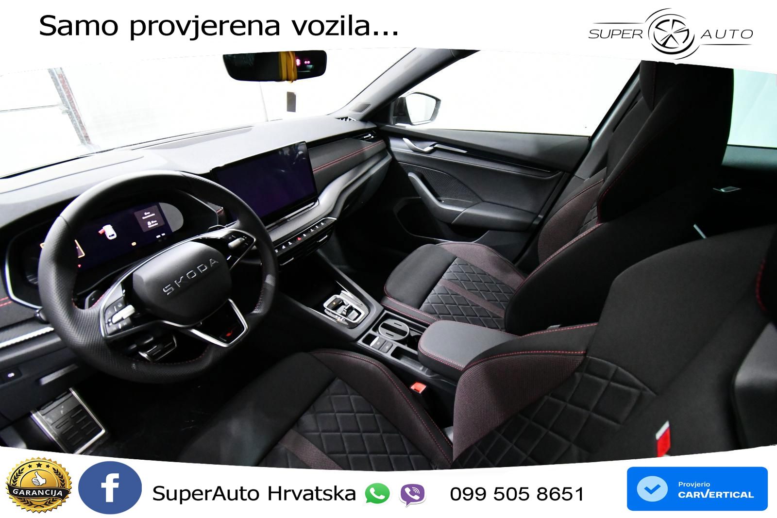 Škoda Octavia Combi RS 2.0 TSI (265 KS) DSG LED+GR SJED+ACC