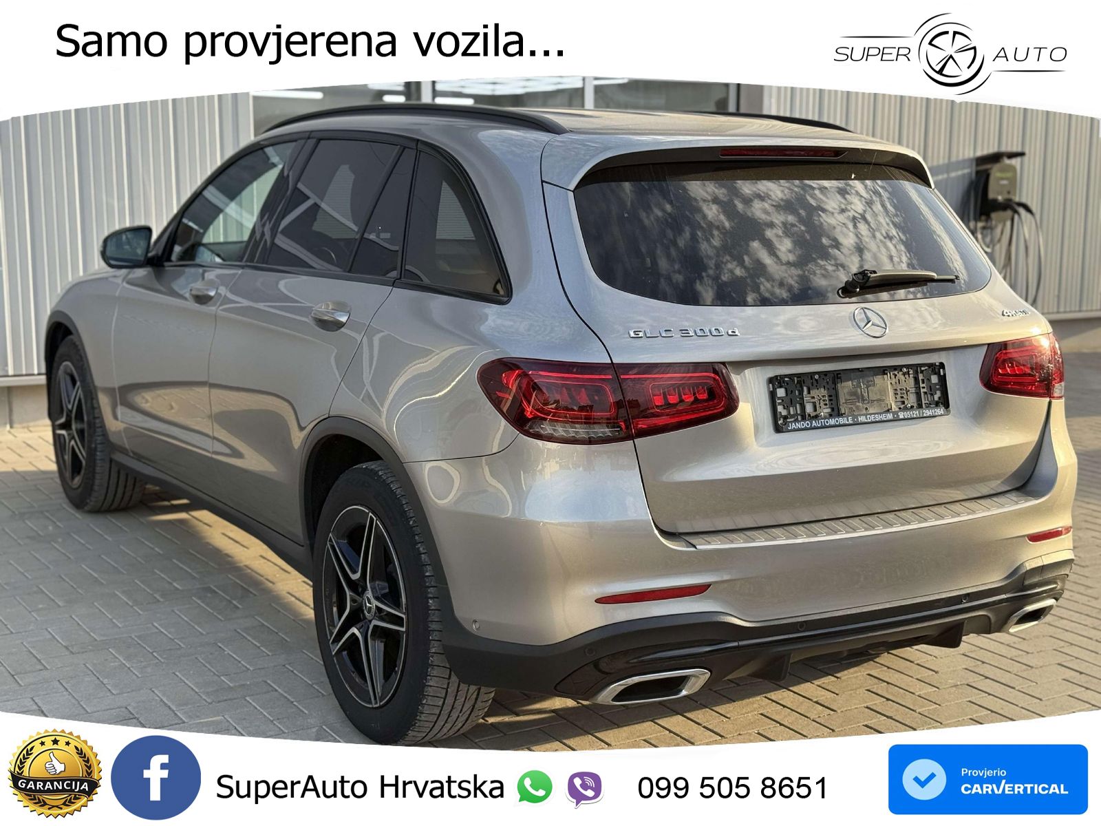 Mercedes GLC 300d (245 KS) 4MATIC G-TRONIC AMG
