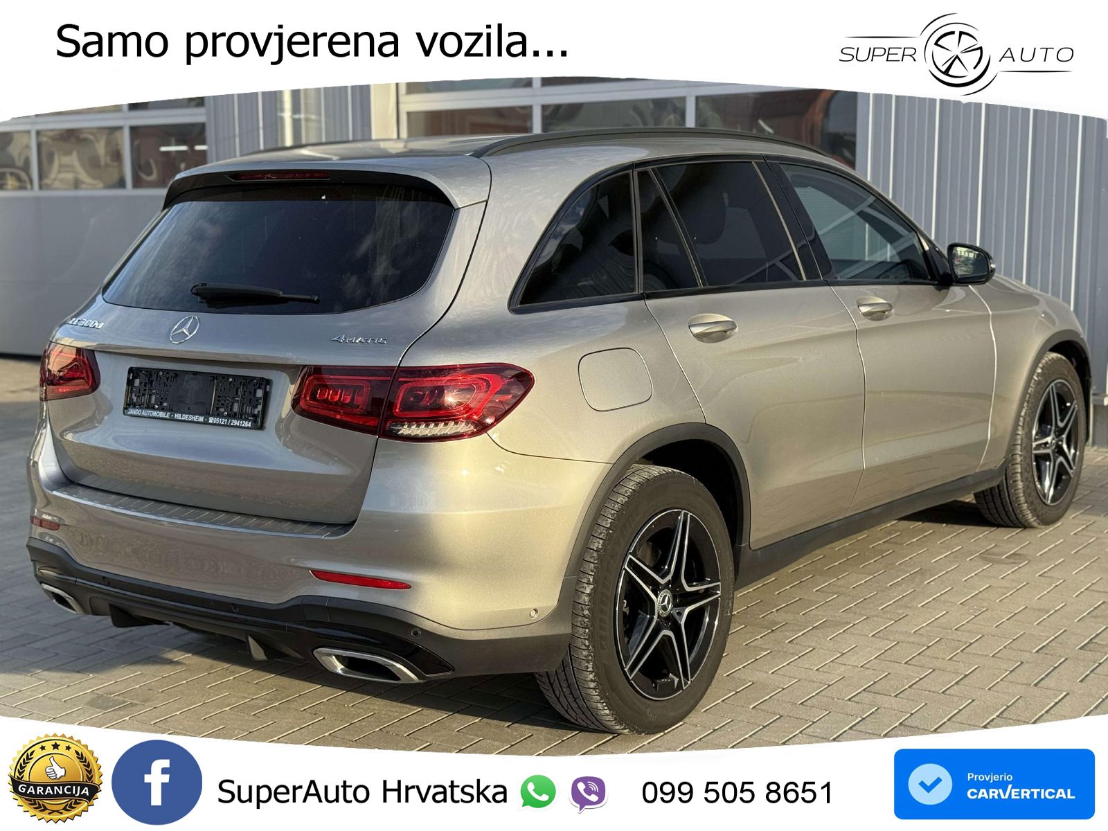 Mercedes GLC 300d (245 KS) 4MATIC G-TRONIC AMG
