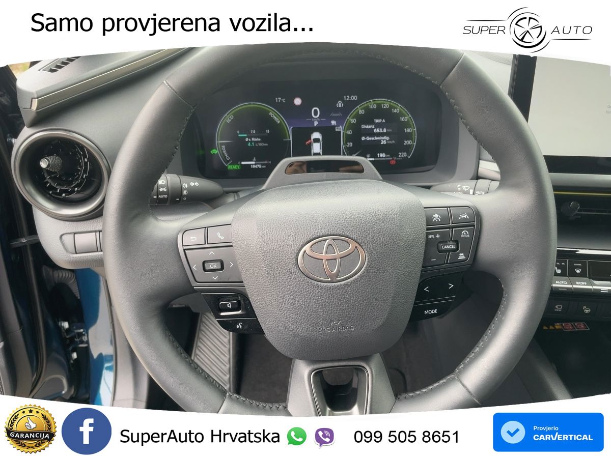 Toyota C-HR 2.0 (198 KS) Hybrid e-CVT Lounge Premiere ACC+HEAD+GR SJED+360+PANO