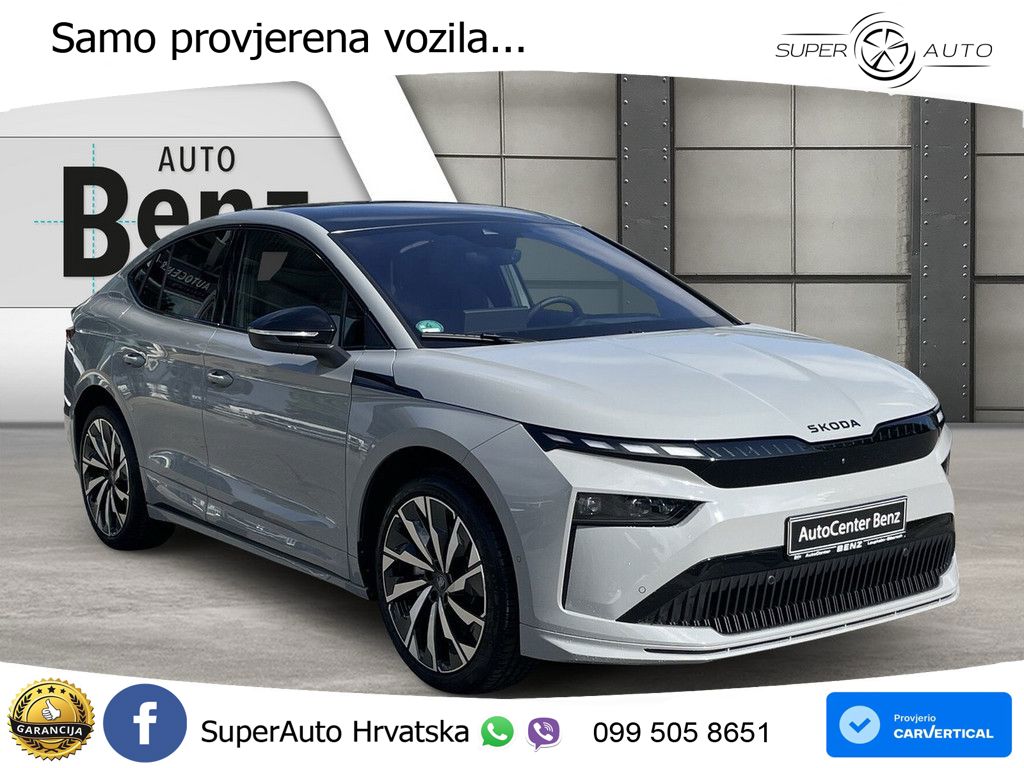 Škoda Enyaq Coupe iV 85 82 kWh (286 KS) LED+GR SJED+ACC