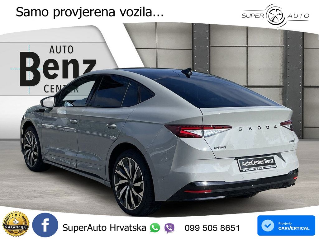 Škoda Enyaq Coupe iV 85 82 kWh (286 KS) LED+GR SJED+ACC