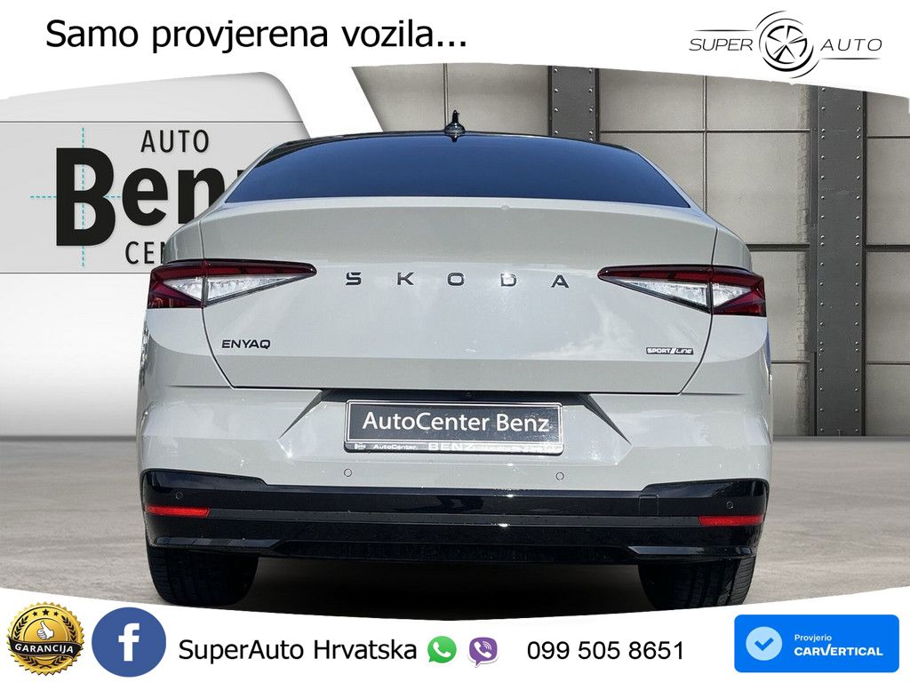 Škoda Enyaq Coupe iV 85 82 kWh (286 KS) LED+GR SJED+ACC