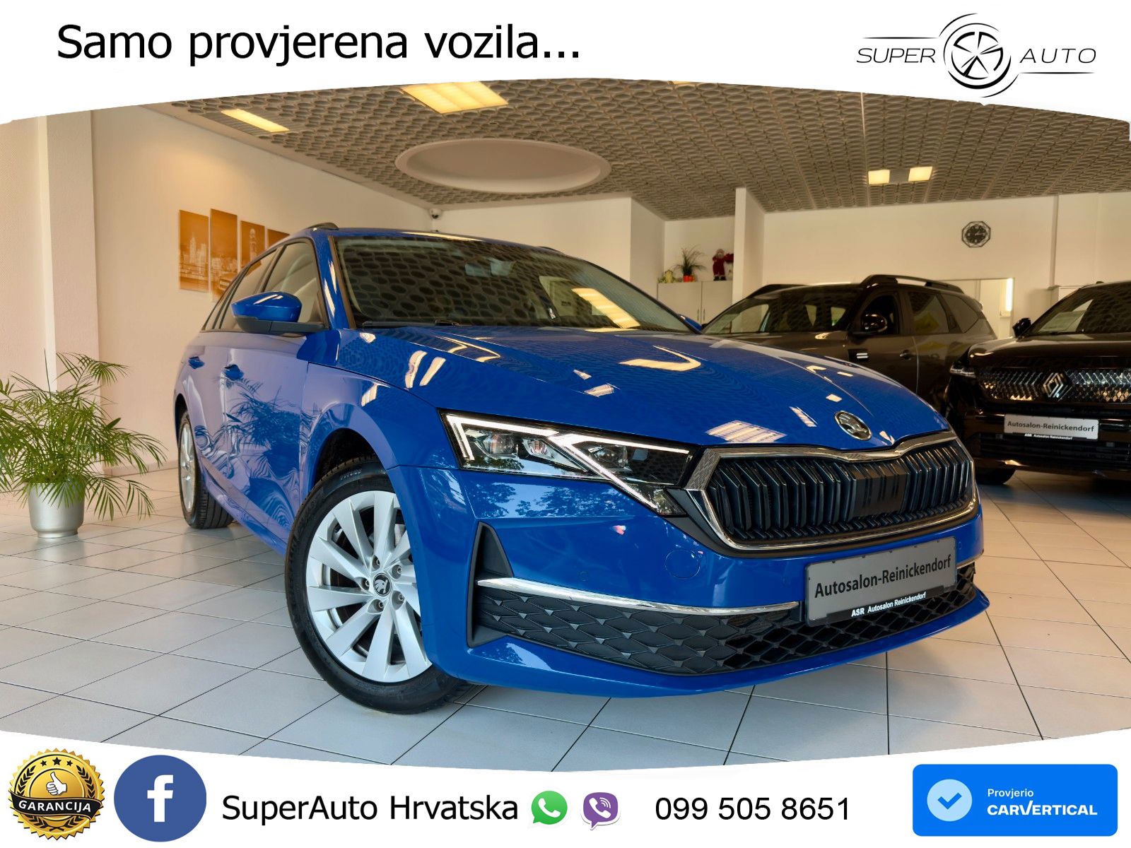 Škoda Octavia Combi 2.0 TDI (150 KS) DSG LED+GR SJED+ACC