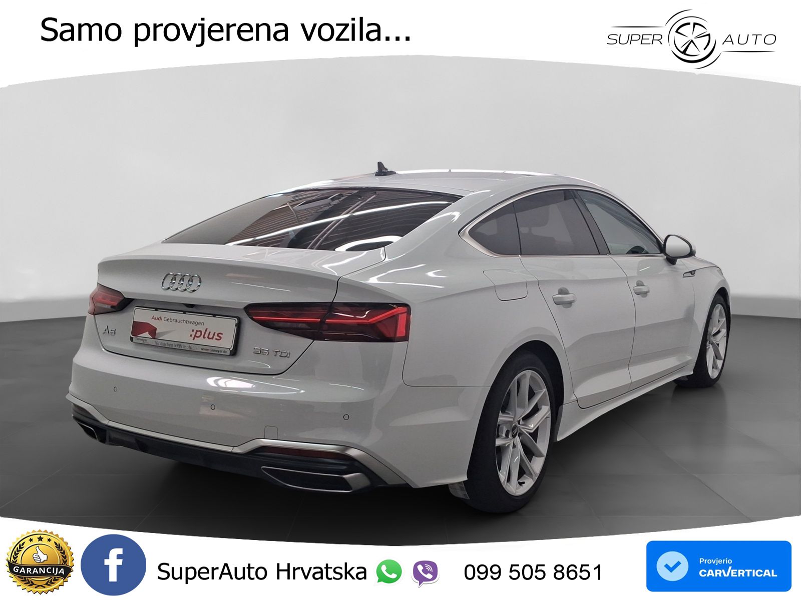 Audi A5 Sportback 35 TDI (163 KS) S tronic S line LED+GR SJED+ACC
