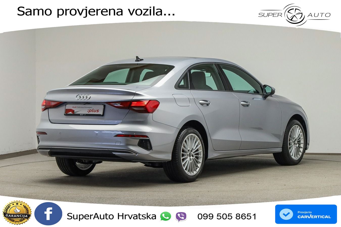 Audi A3 Limuzina 35 TFSI (150 KS) advanced