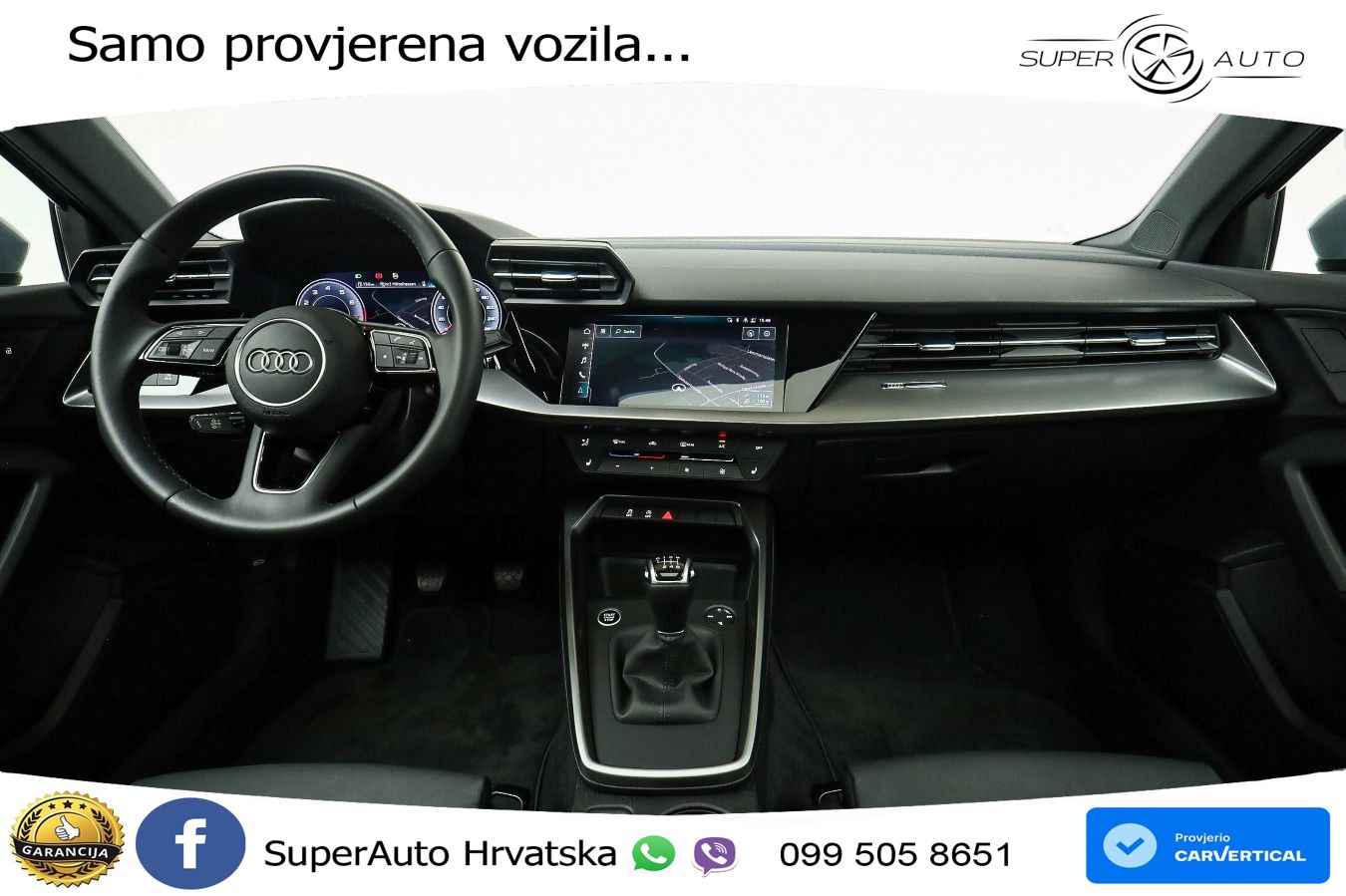 Audi A3 Limuzina 35 TFSI (150 KS) advanced