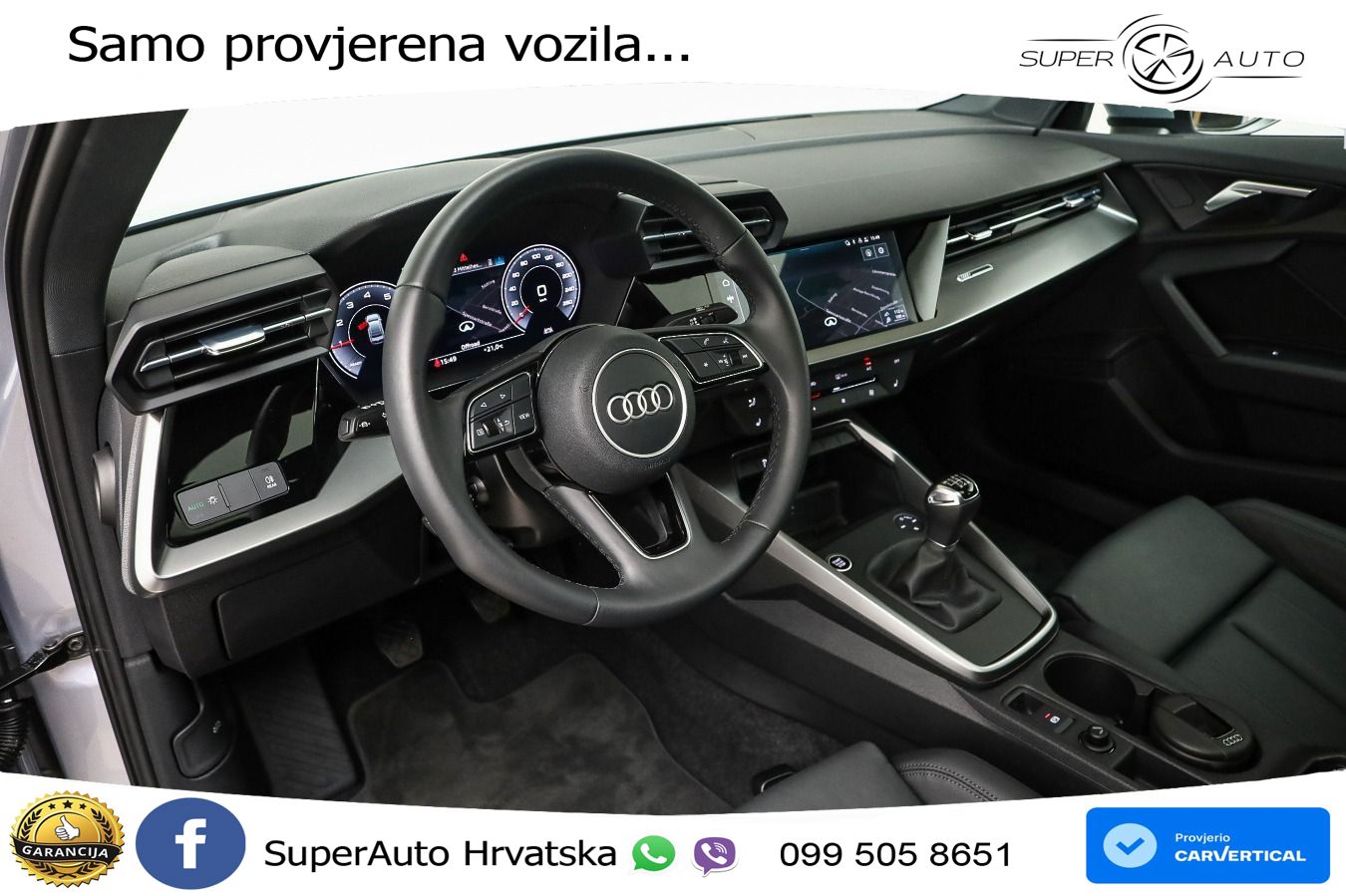 Audi A3 Limuzina 35 TFSI (150 KS) advanced