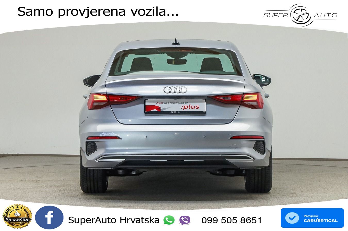 Audi A3 Limuzina 35 TFSI (150 KS) advanced
