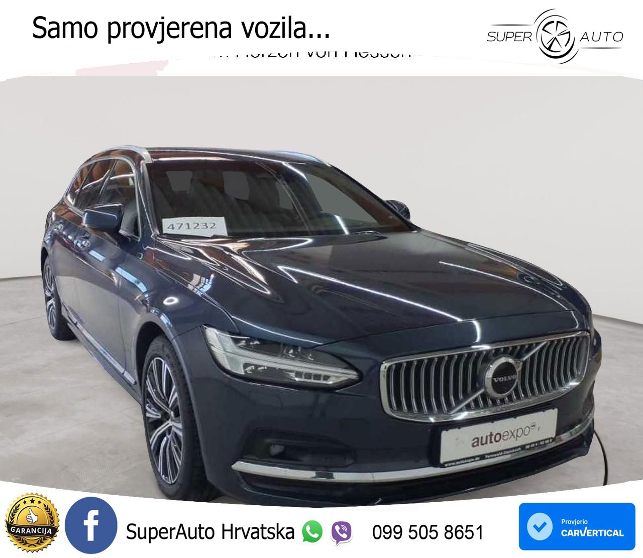 Volvo V90 2.0 B5 Diesel AWD Geartronic