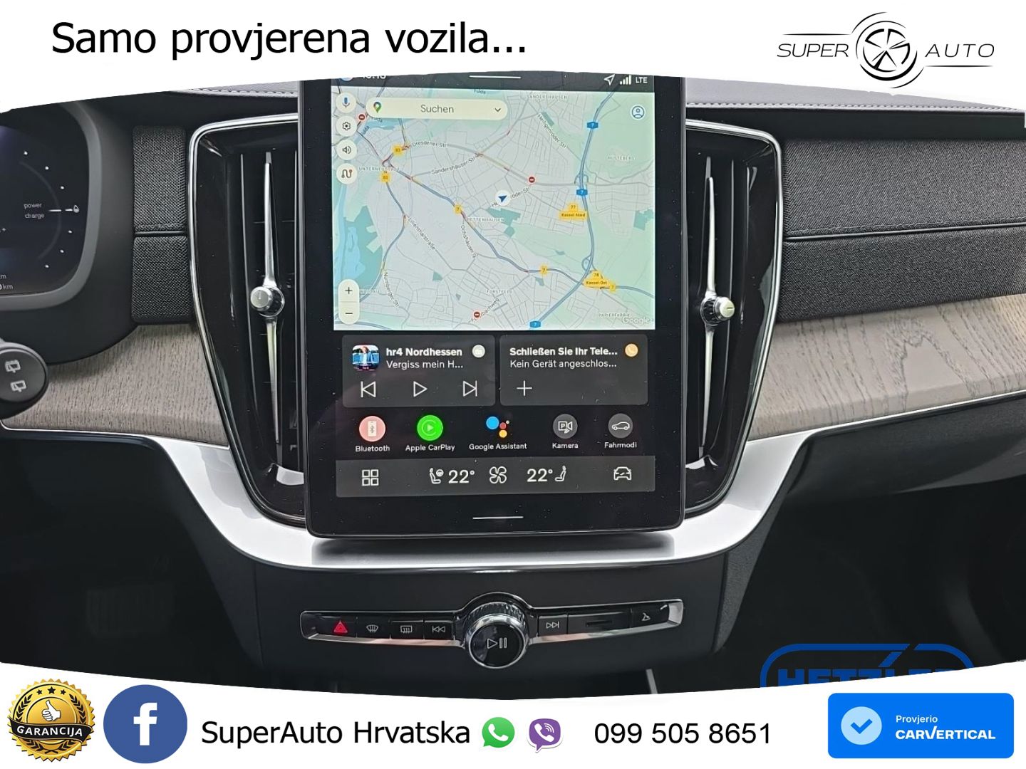 Volvo XC90 2.0 T8 AWD Automatic MATRIX+GR SJED+KAM