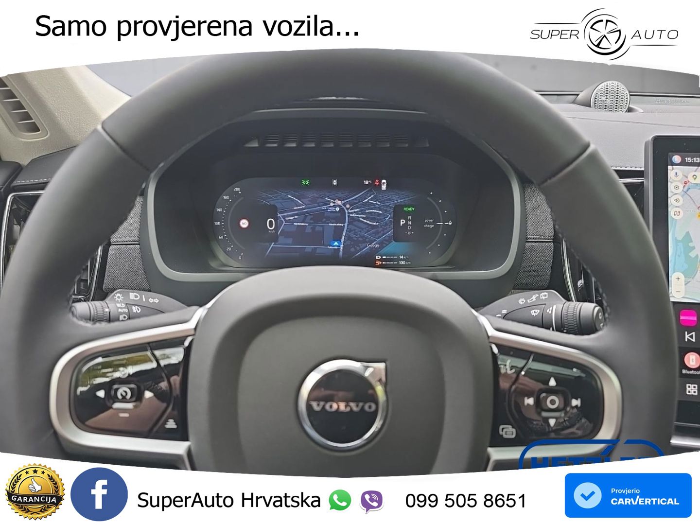 Volvo XC90 2.0 T8 AWD Automatic MATRIX+GR SJED+KAM
