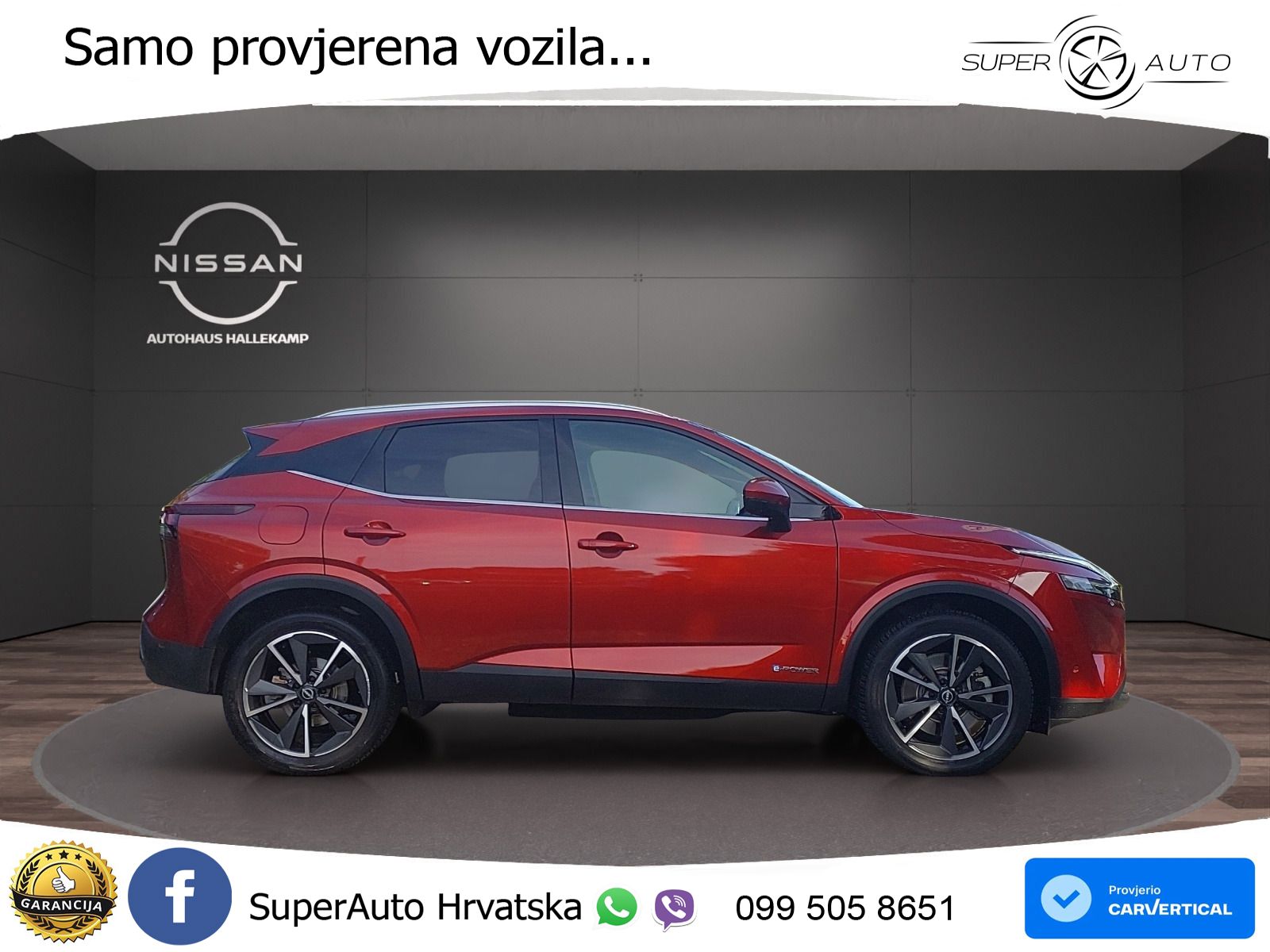 Nissan Qashqai e-POWER 1.5 VC-T (190 KS) Automatic Tekna LED+GR SJED+ACC