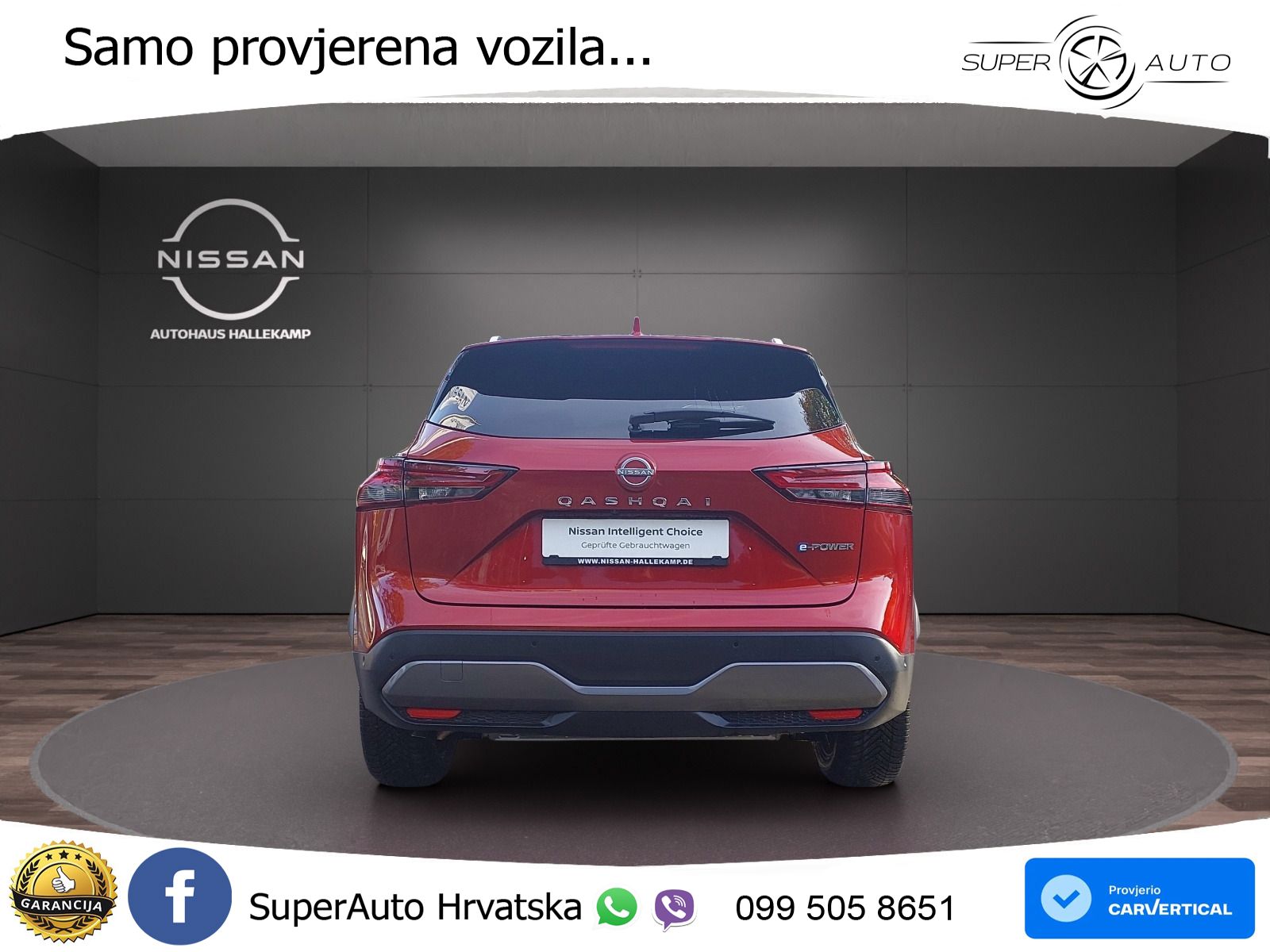 Nissan Qashqai e-POWER 1.5 VC-T (190 KS) Automatic Tekna LED+GR SJED+ACC