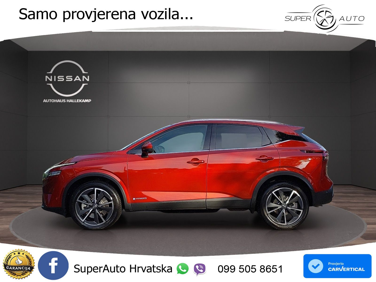 Nissan Qashqai e-POWER 1.5 VC-T (190 KS) Automatic Tekna LED+GR SJED+ACC
