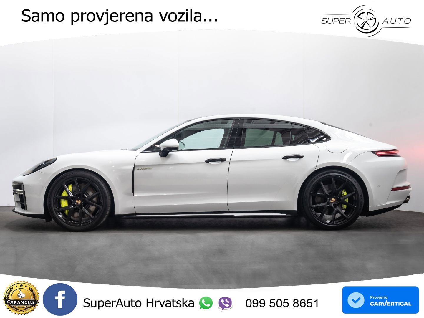 Porsche Panamera 4S 2.9 V6 (544 KS) E-Hybrid PDK ACC+HEAD+4xGR SJED+360+PANO