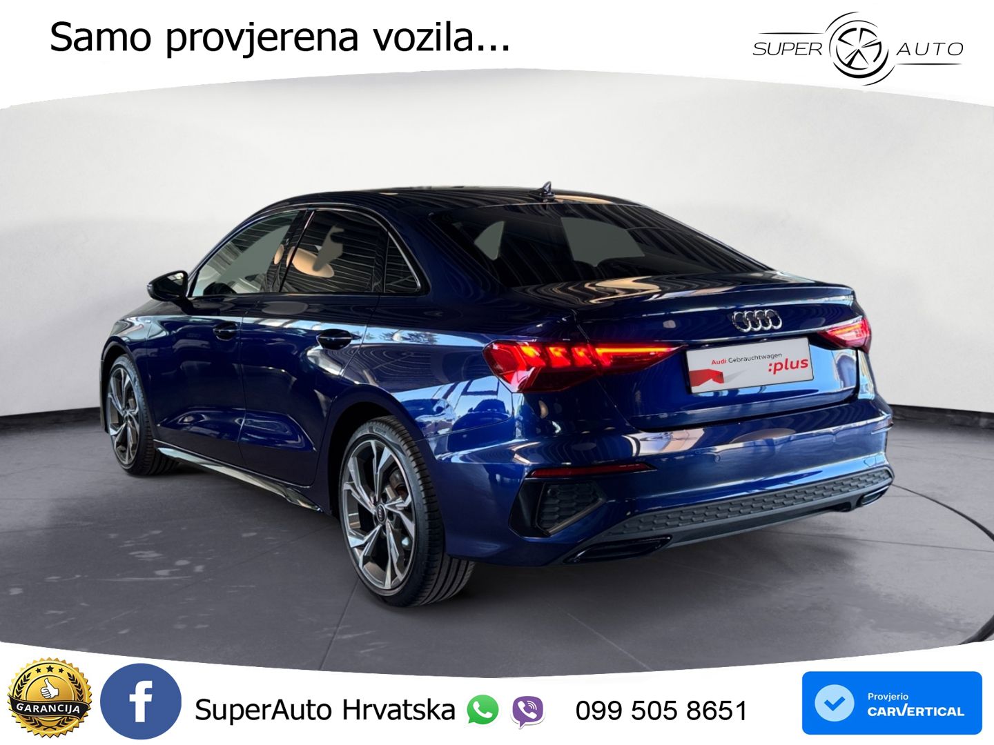Audi A3 Limuzina 35 TFSI (150 KS) S tronic S line LED+GR SJED+ACC