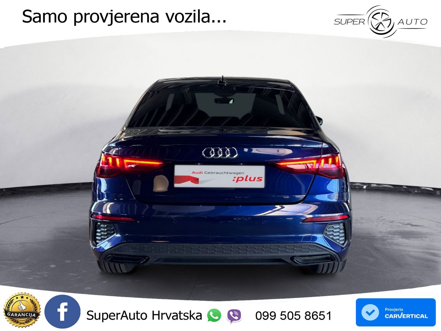 Audi A3 Limuzina 35 TFSI (150 KS) S tronic S line LED+GR SJED+ACC