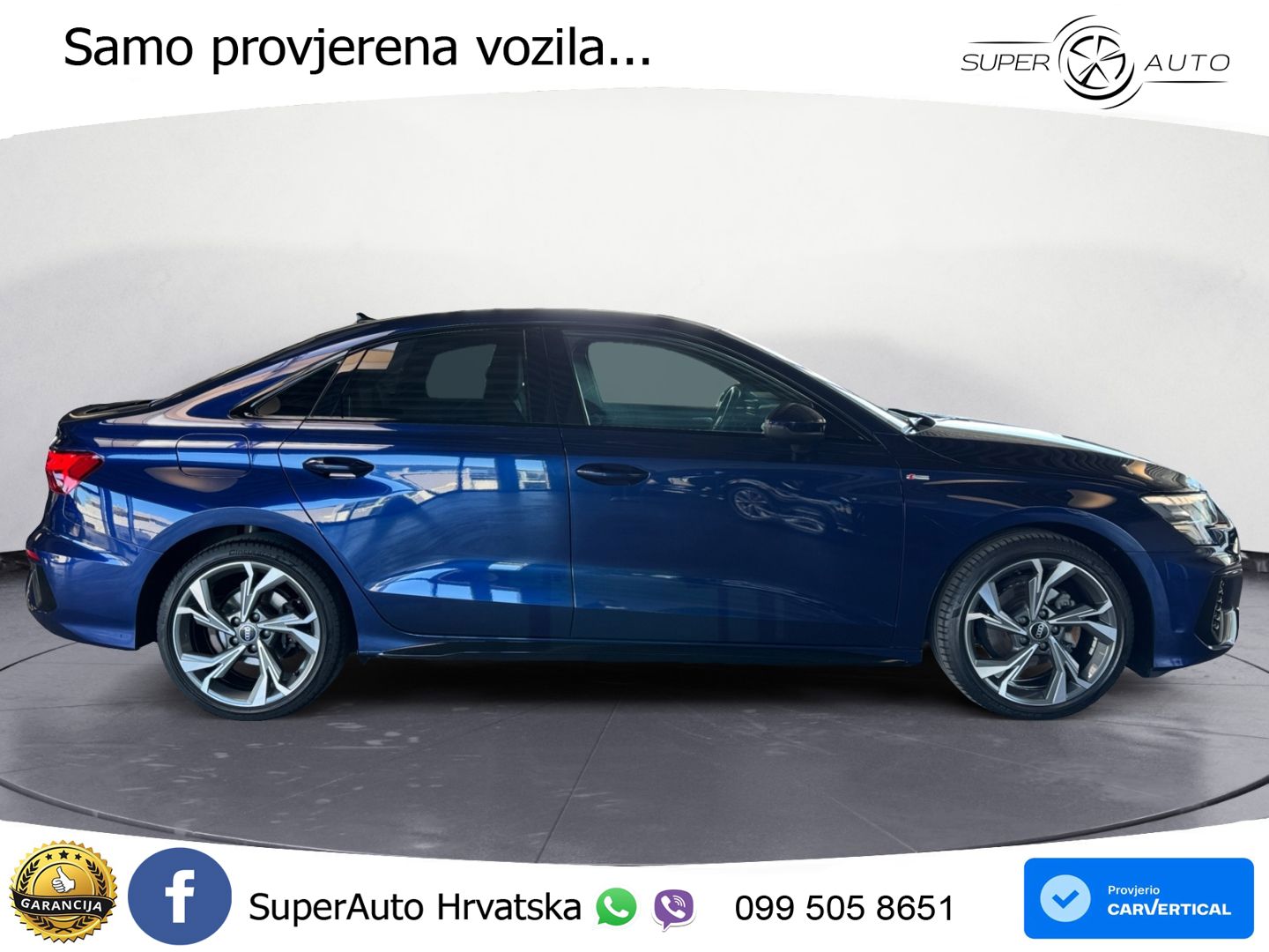 Audi A3 Limuzina 35 TFSI (150 KS) S tronic S line LED+GR SJED+ACC