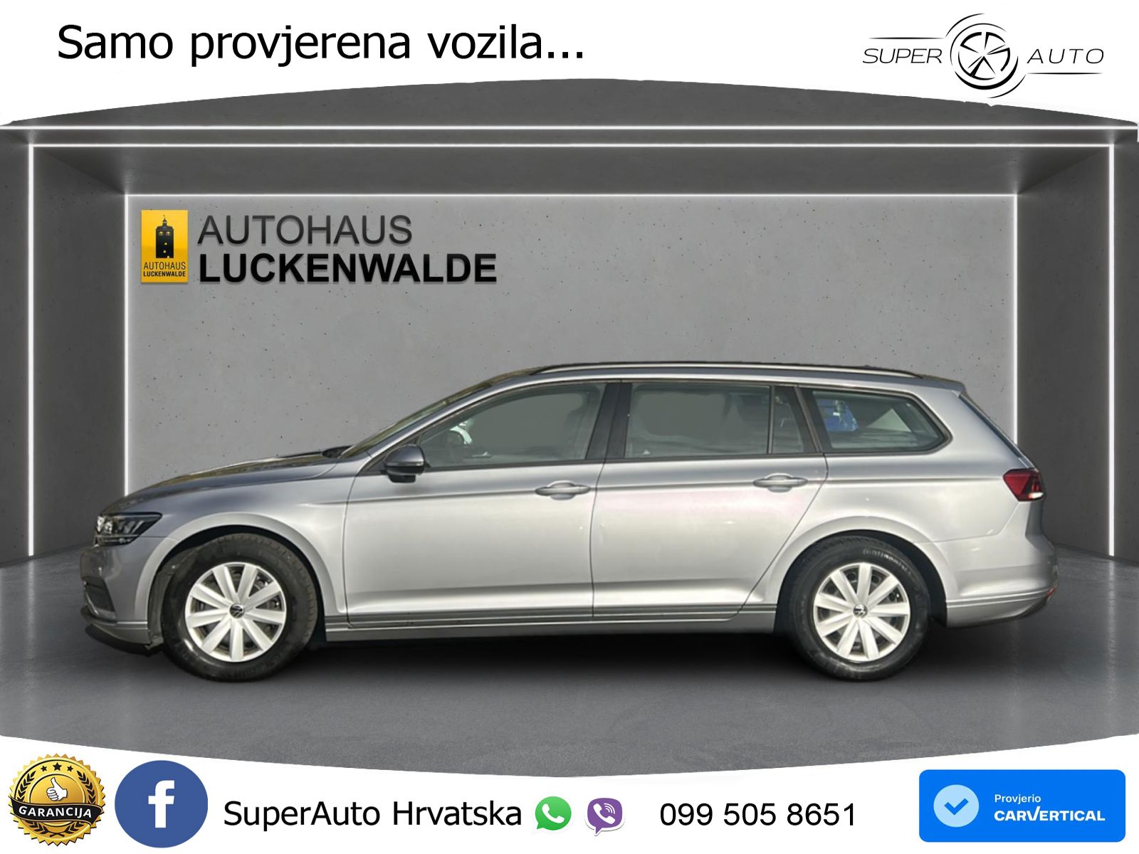 Volkswagen Passat Variant 1.5 TSI (150 KS) DSG ACT LED+GR SJED+ACC