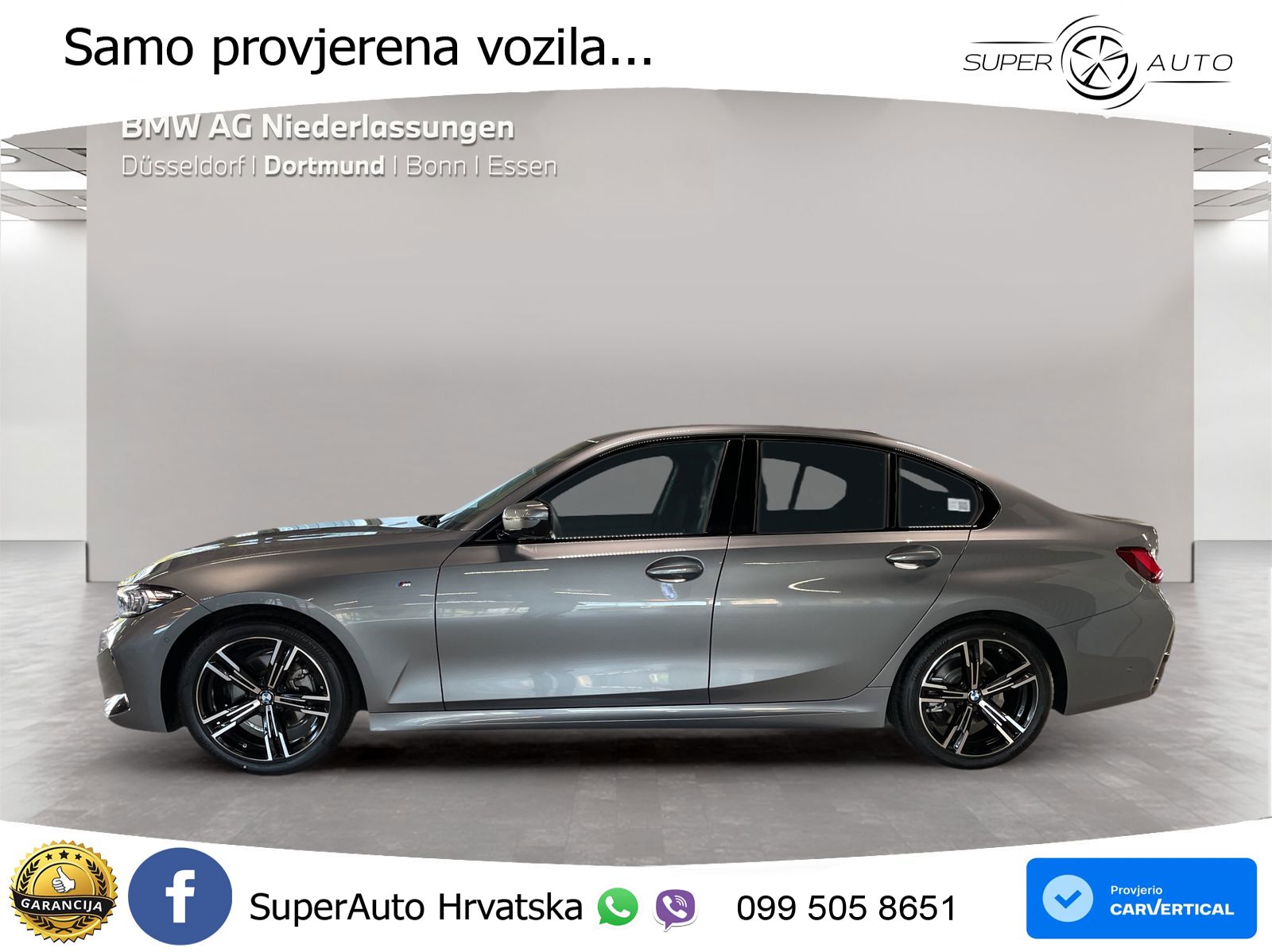 BMW 320d (190 KS) Steptronic M Sport LED+GR SJED+ACC