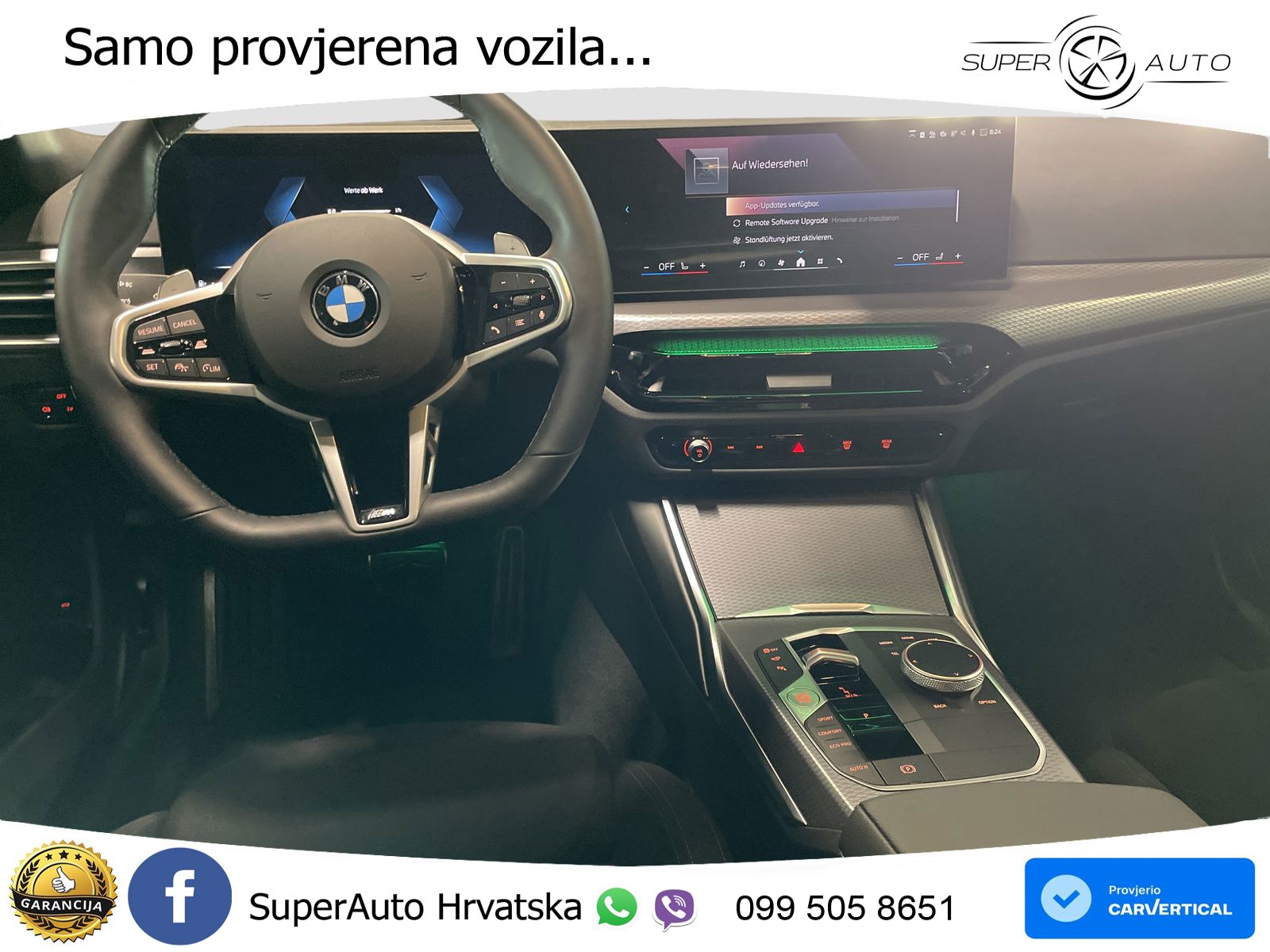 BMW 320d (190 KS) Steptronic M Sport LED+GR SJED+ACC
