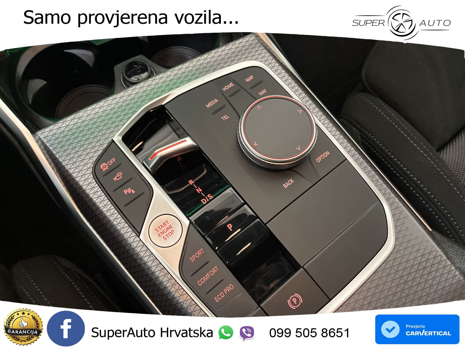 BMW 320d (190 KS) Steptronic M Sport LED+GR SJED+ACC
