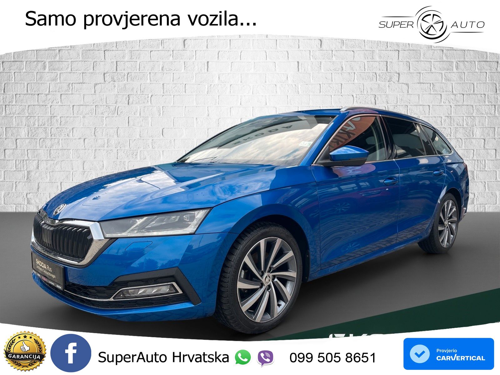 Škoda Octavia Combi 1.5 TSI (150 KS) LED+GR SJED+ACC