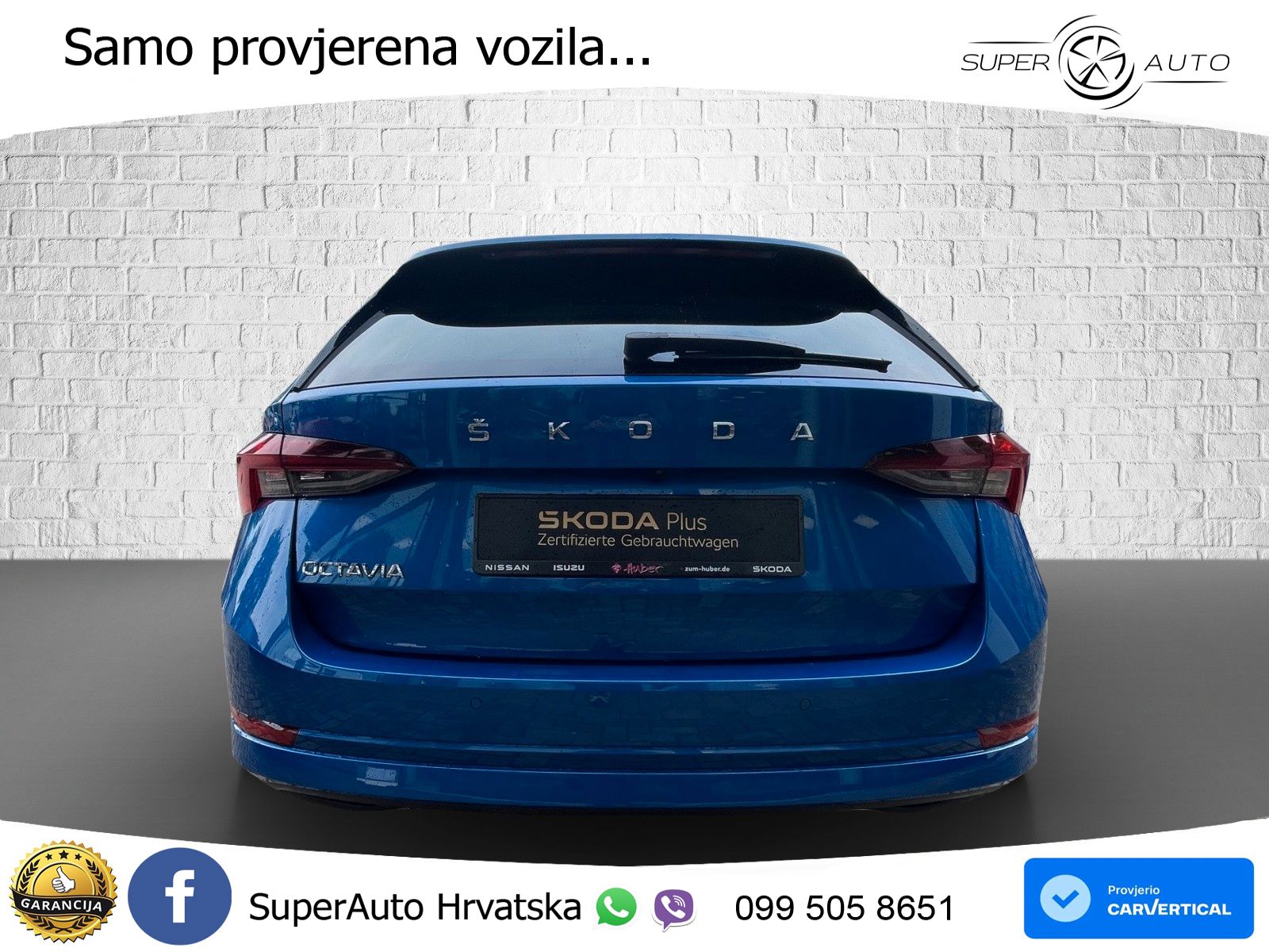 Škoda Octavia Combi 1.5 TSI (150 KS) LED+GR SJED+ACC