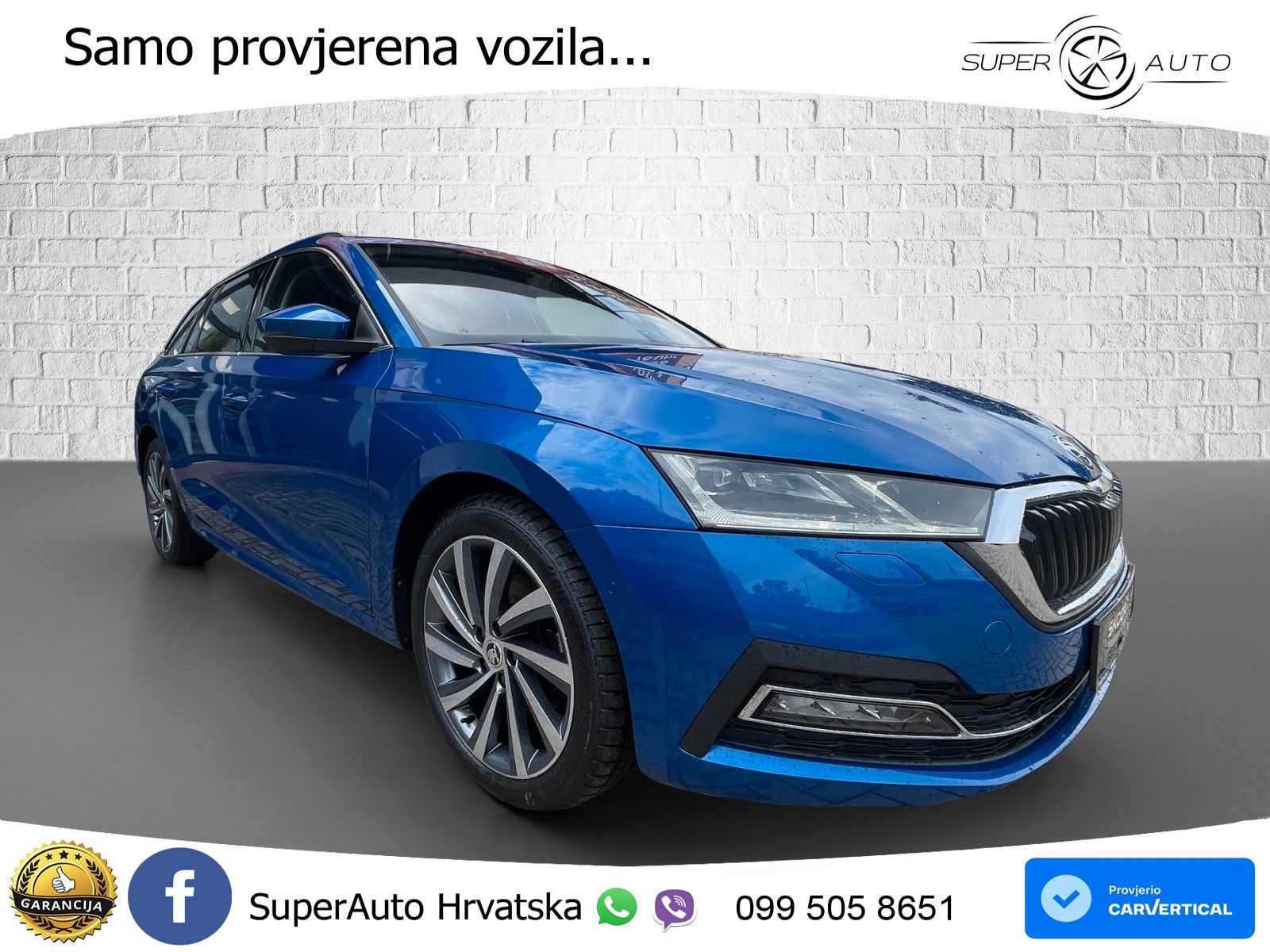 Škoda Octavia Combi 1.5 TSI (150 KS) LED+GR SJED+ACC