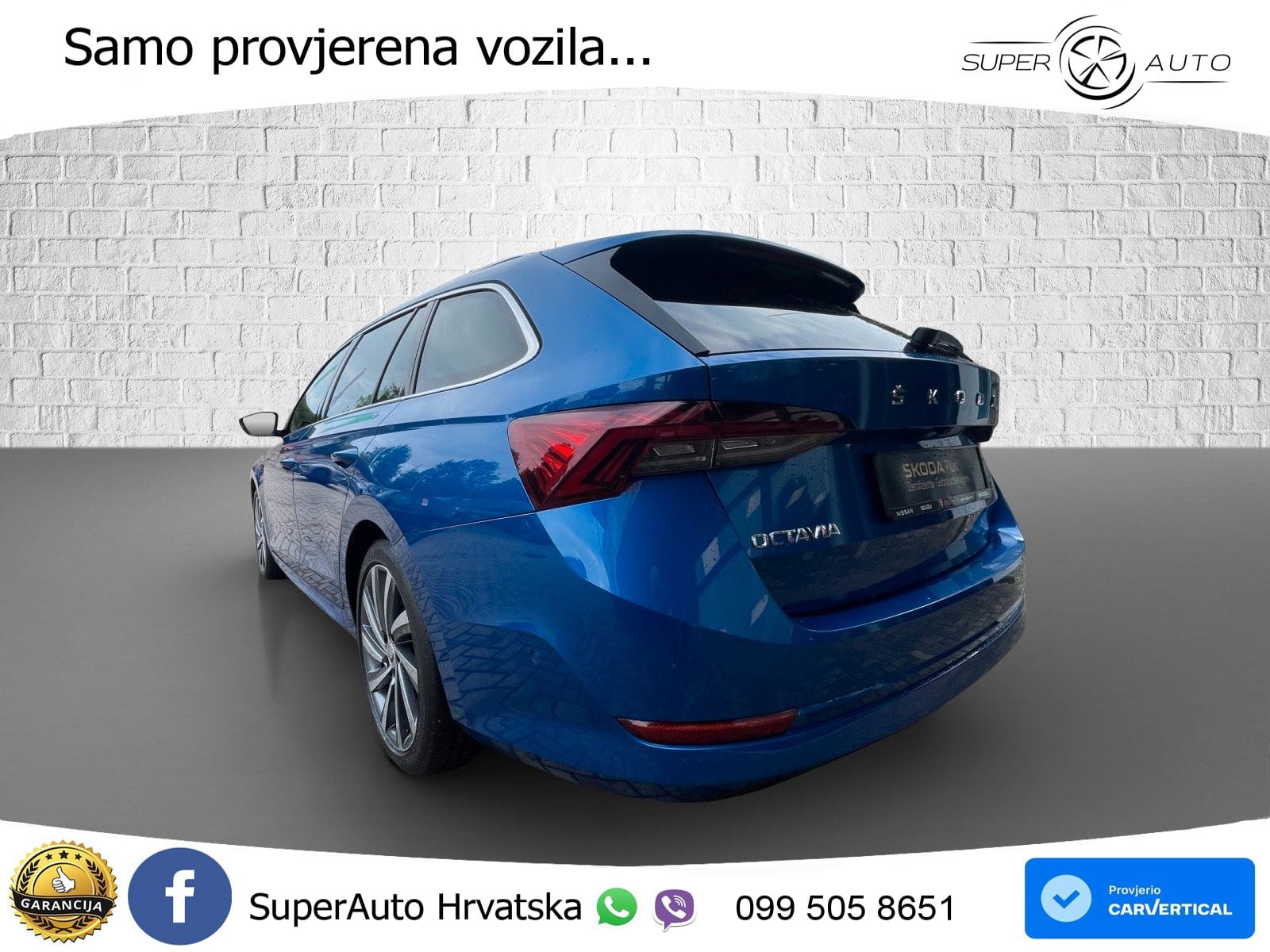 Škoda Octavia Combi 1.5 TSI (150 KS) LED+GR SJED+ACC