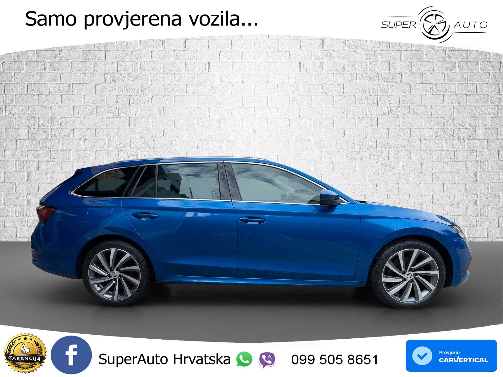 Škoda Octavia Combi 1.5 TSI (150 KS) LED+GR SJED+ACC