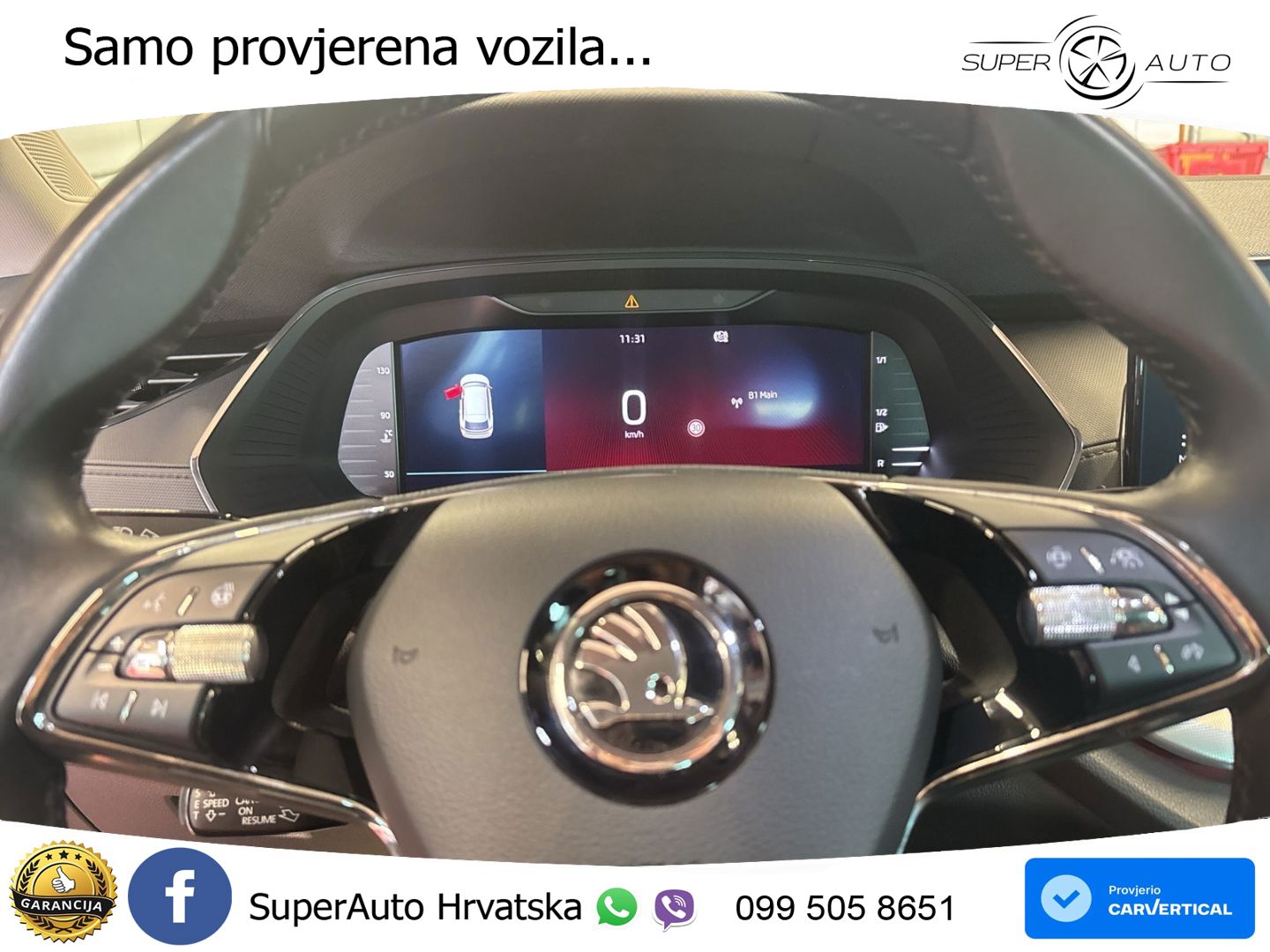 Škoda Octavia Combi 2.0 TDI (150 KS) LED+GR SJED+ACC
