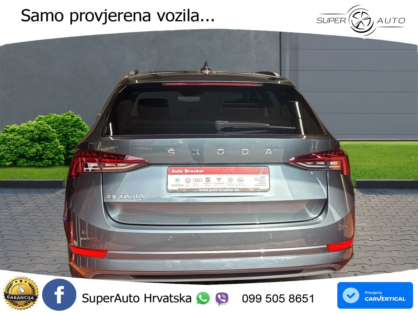 Škoda Octavia Combi 2.0 TDI (150 KS) LED+GR SJED+ACC