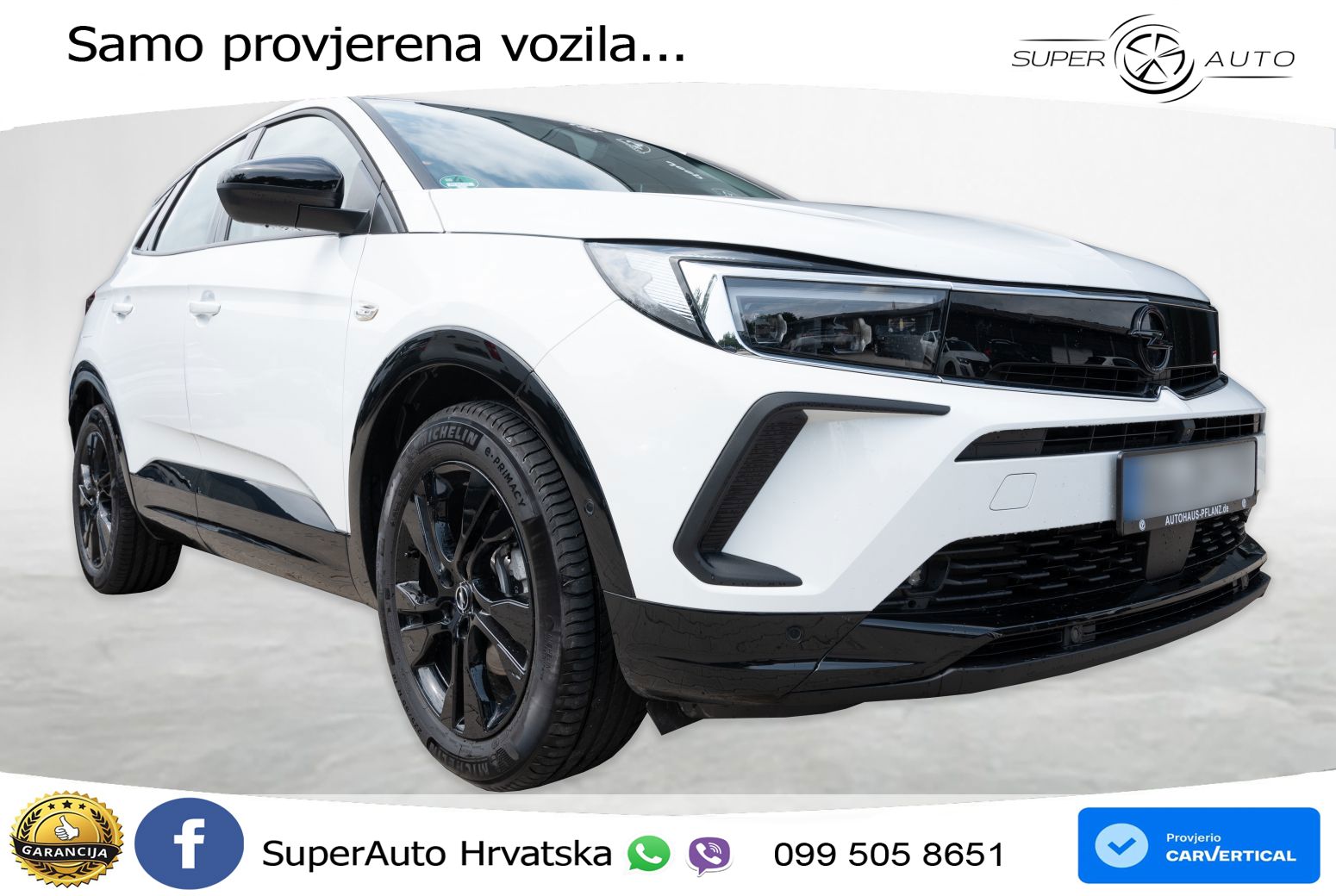 Opel Grandland 1.2 Turbo (136 KS)  e-DCT GS LED+GR SJED+ACC