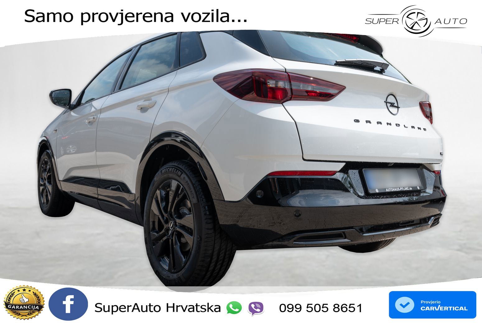 Opel Grandland 1.2 Turbo (136 KS)  e-DCT GS LED+GR SJED+ACC
