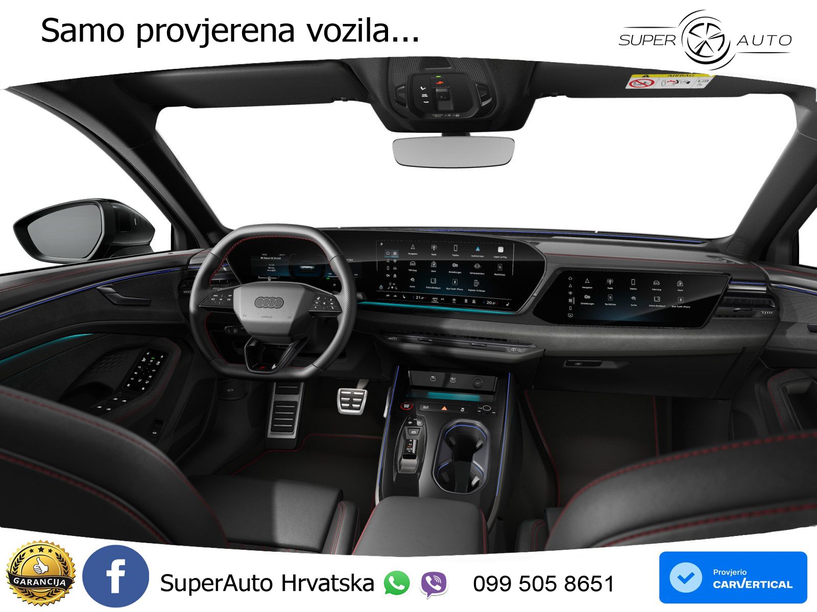 Audi A6 3.0 TFSI V6 (367 KS) quattro S tronic 2x S line ZRAČNI+ACC+GR SJED+KAM+PANO