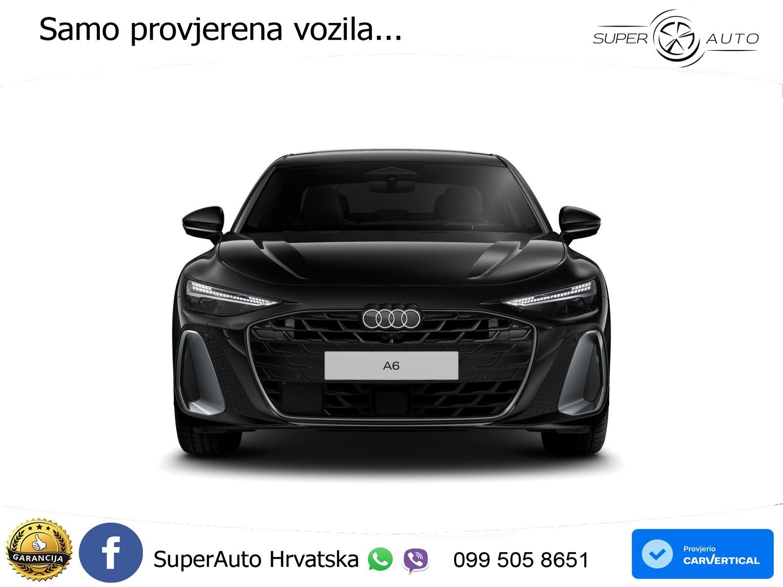 Audi A6 3.0 TFSI V6 (367 KS) quattro S tronic 2x S line ZRAČNI+ACC+GR SJED+KAM+PANO