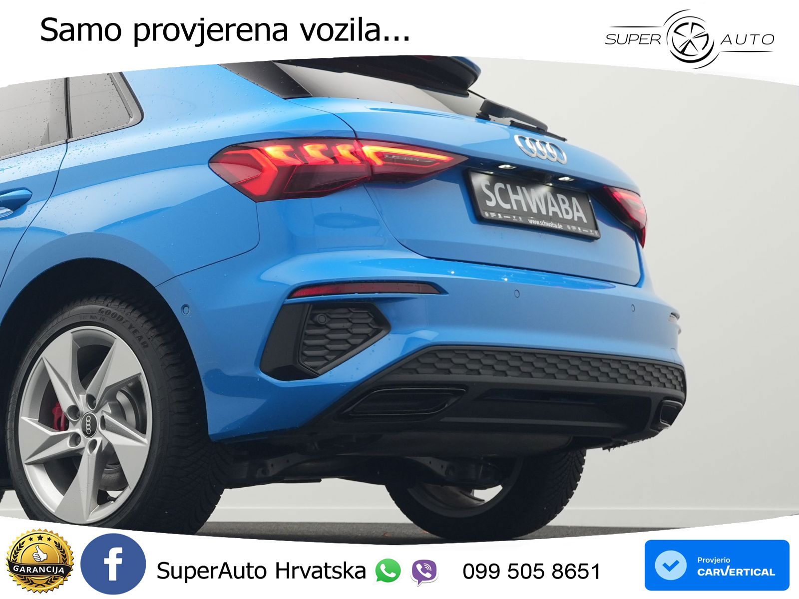 Audi A3 45 TFSIe (245 KS) S tronic 2x S line LED+GR SJED+ACC
