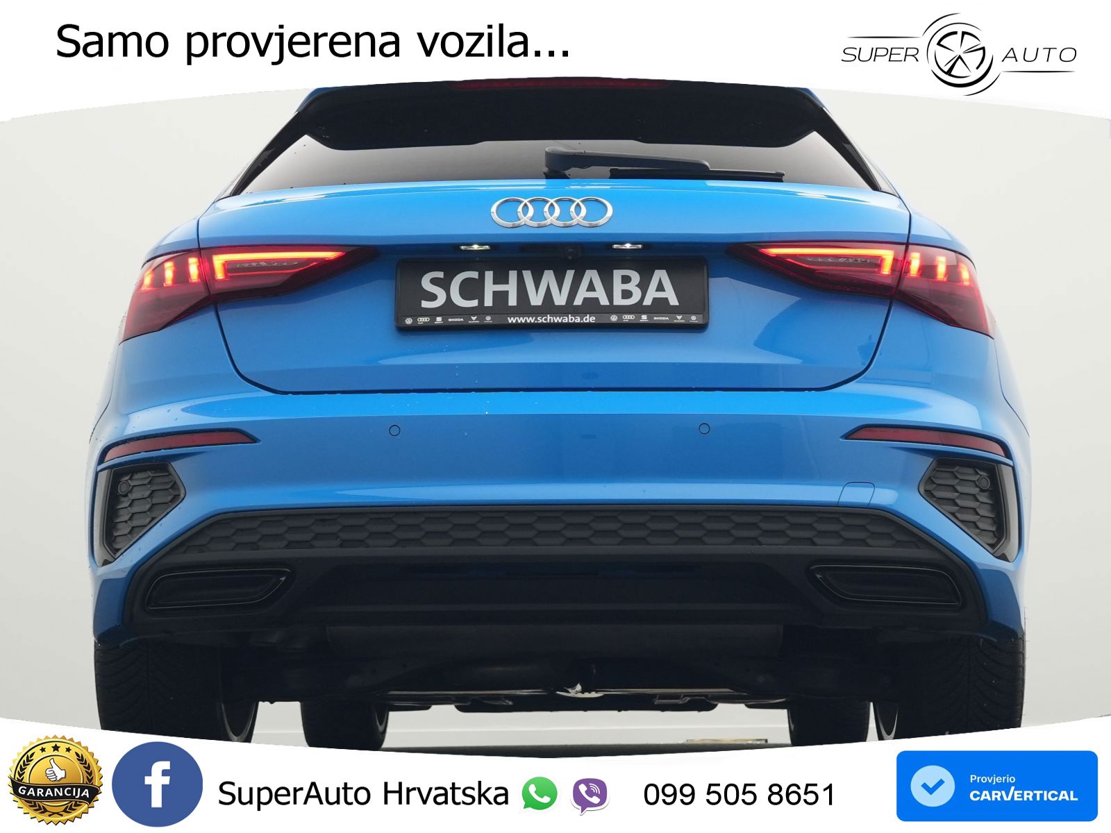 Audi A3 45 TFSIe (245 KS) S tronic 2x S line LED+GR SJED+ACC