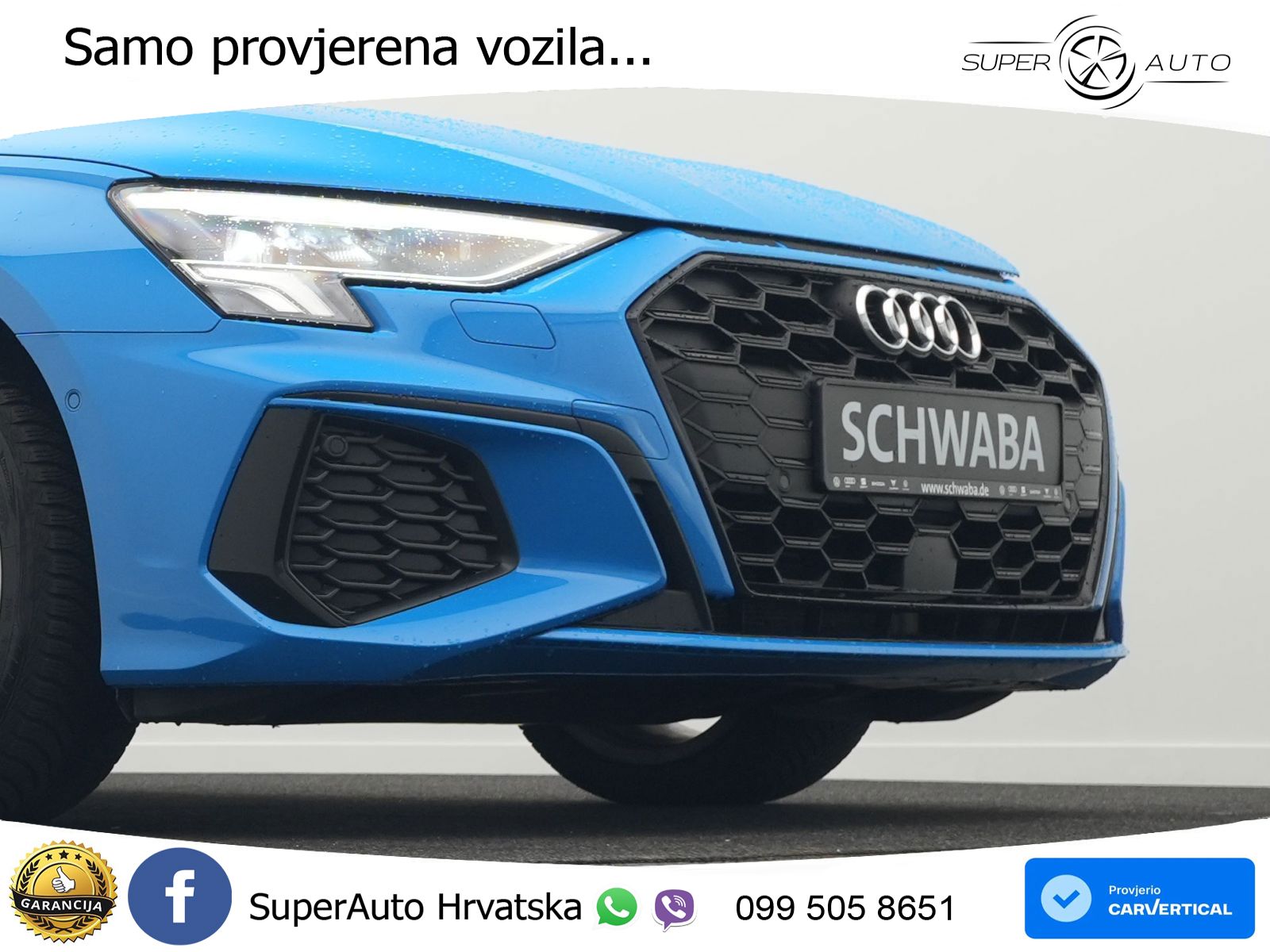 Audi A3 45 TFSIe (245 KS) S tronic 2x S line LED+GR SJED+ACC