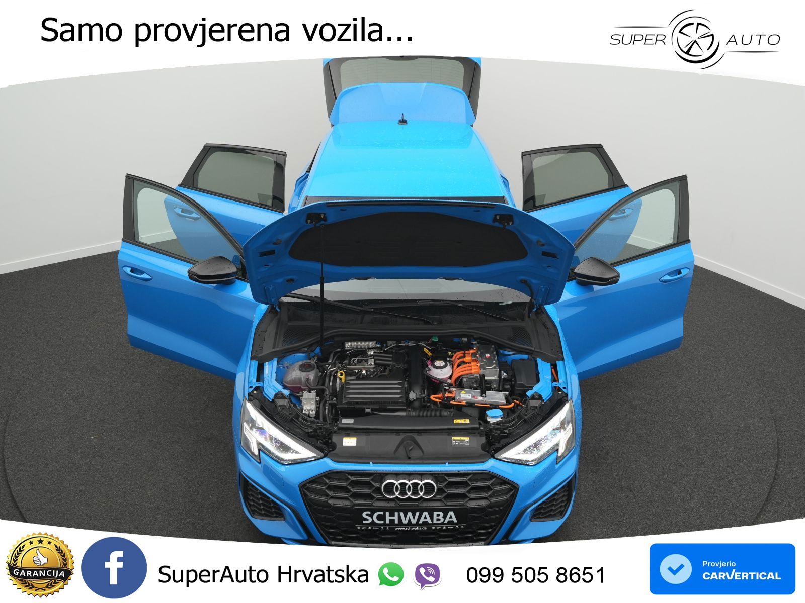 Audi A3 45 TFSIe (245 KS) S tronic 2x S line LED+GR SJED+ACC
