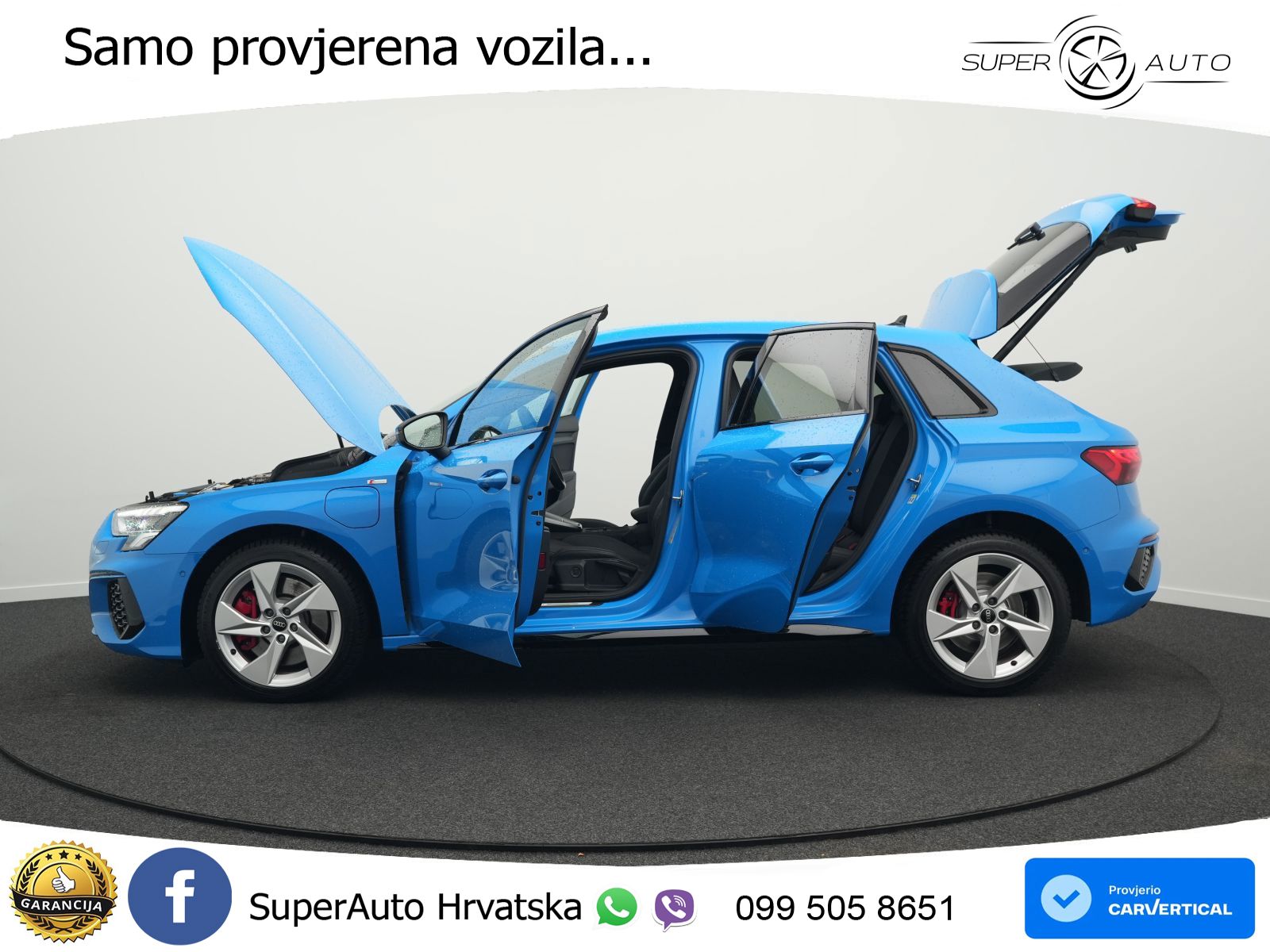 Audi A3 45 TFSIe (245 KS) S tronic 2x S line LED+GR SJED+ACC
