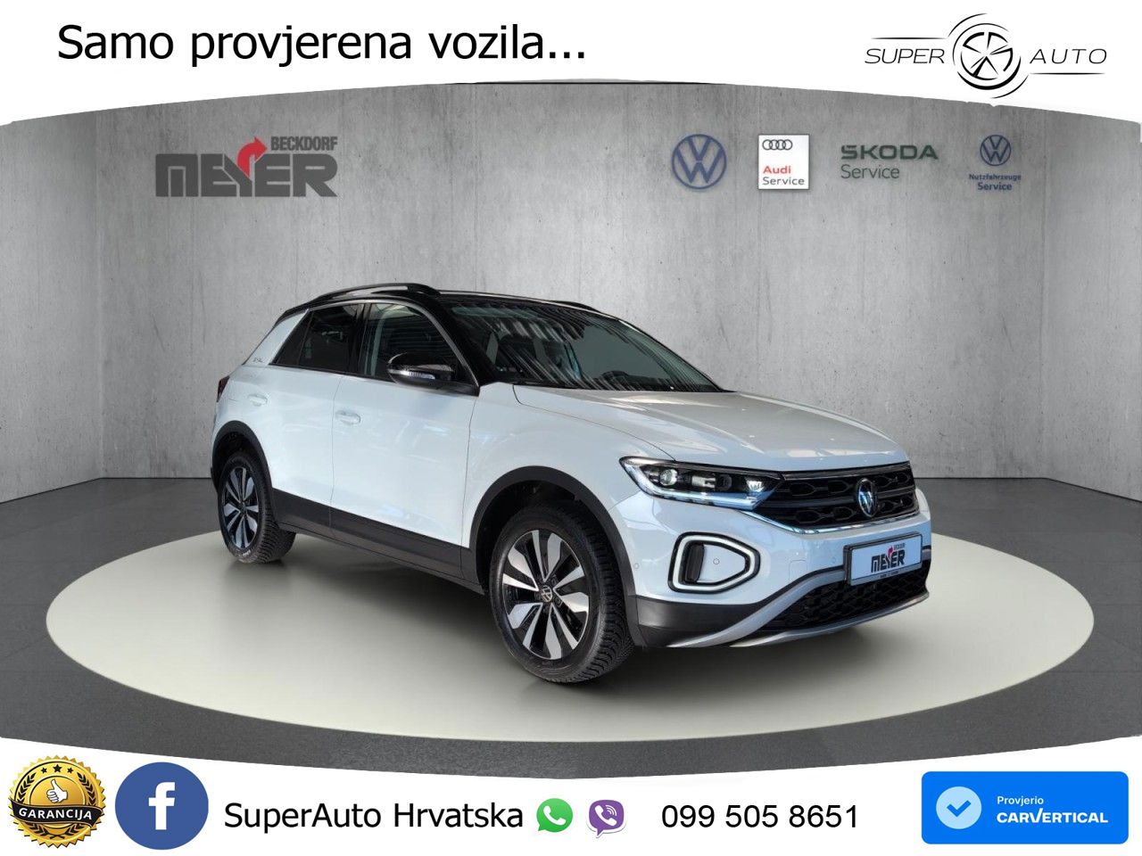 Volkswagen T-Roc 1.5 TSI (150 KS) DSG LED+GR SJED+ACC