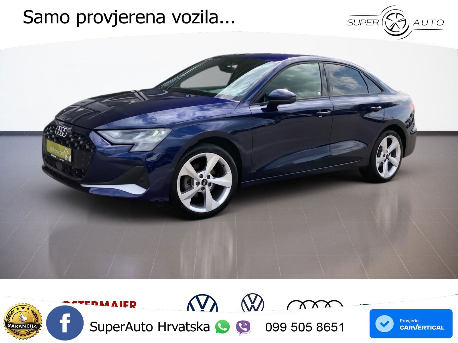 Audi A3 Limuzina 35 TFSI (150 KS) S tronic advanced