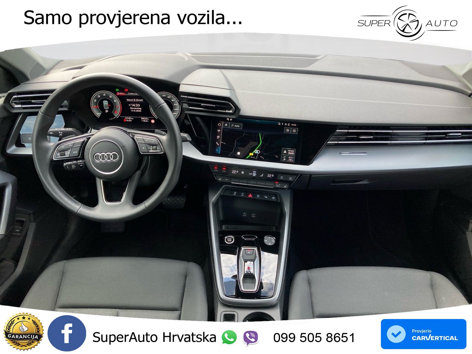 Audi A3 Limuzina 35 TFSI (150 KS) S tronic advanced