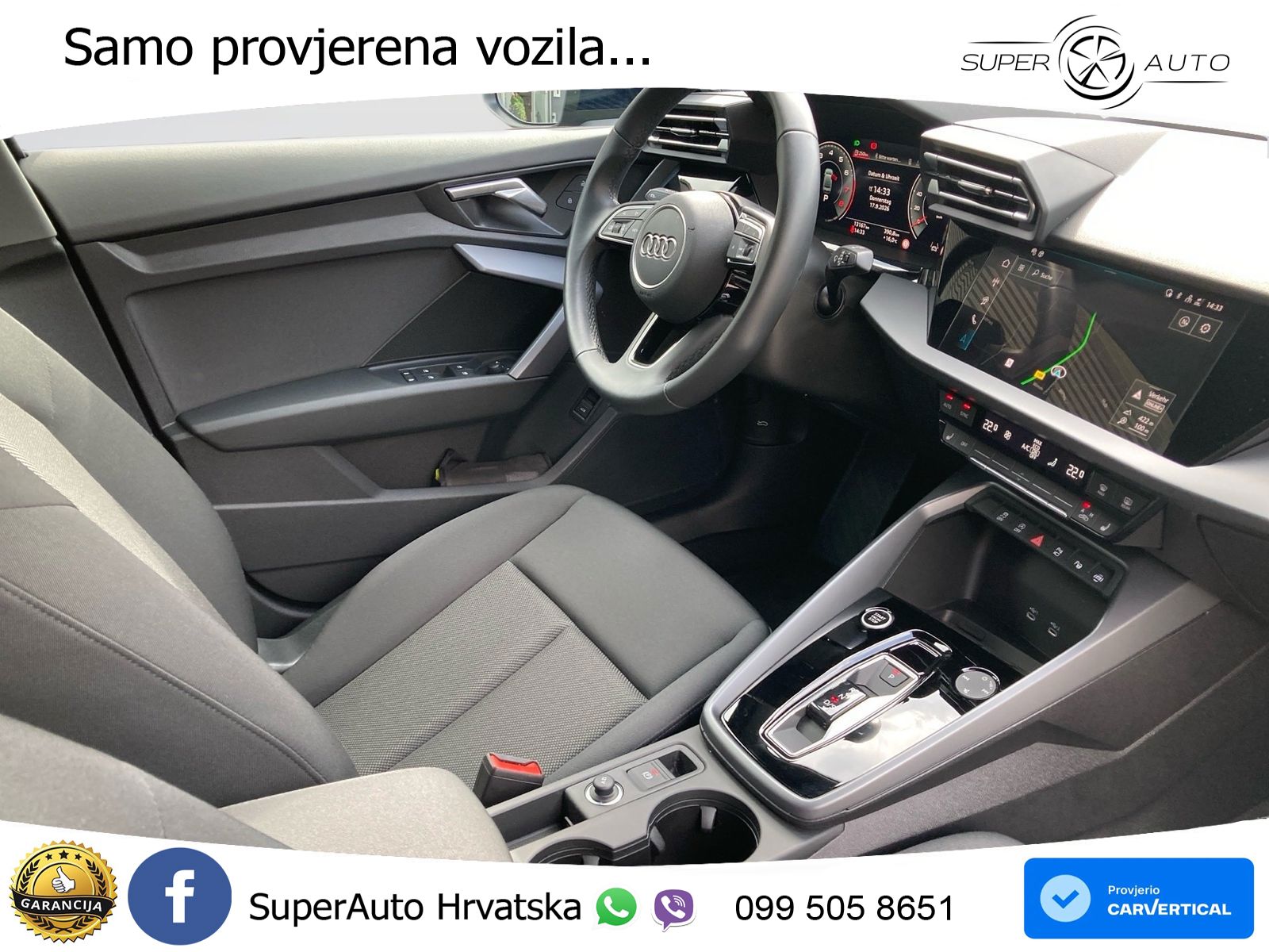 Audi A3 Limuzina 35 TFSI (150 KS) S tronic advanced